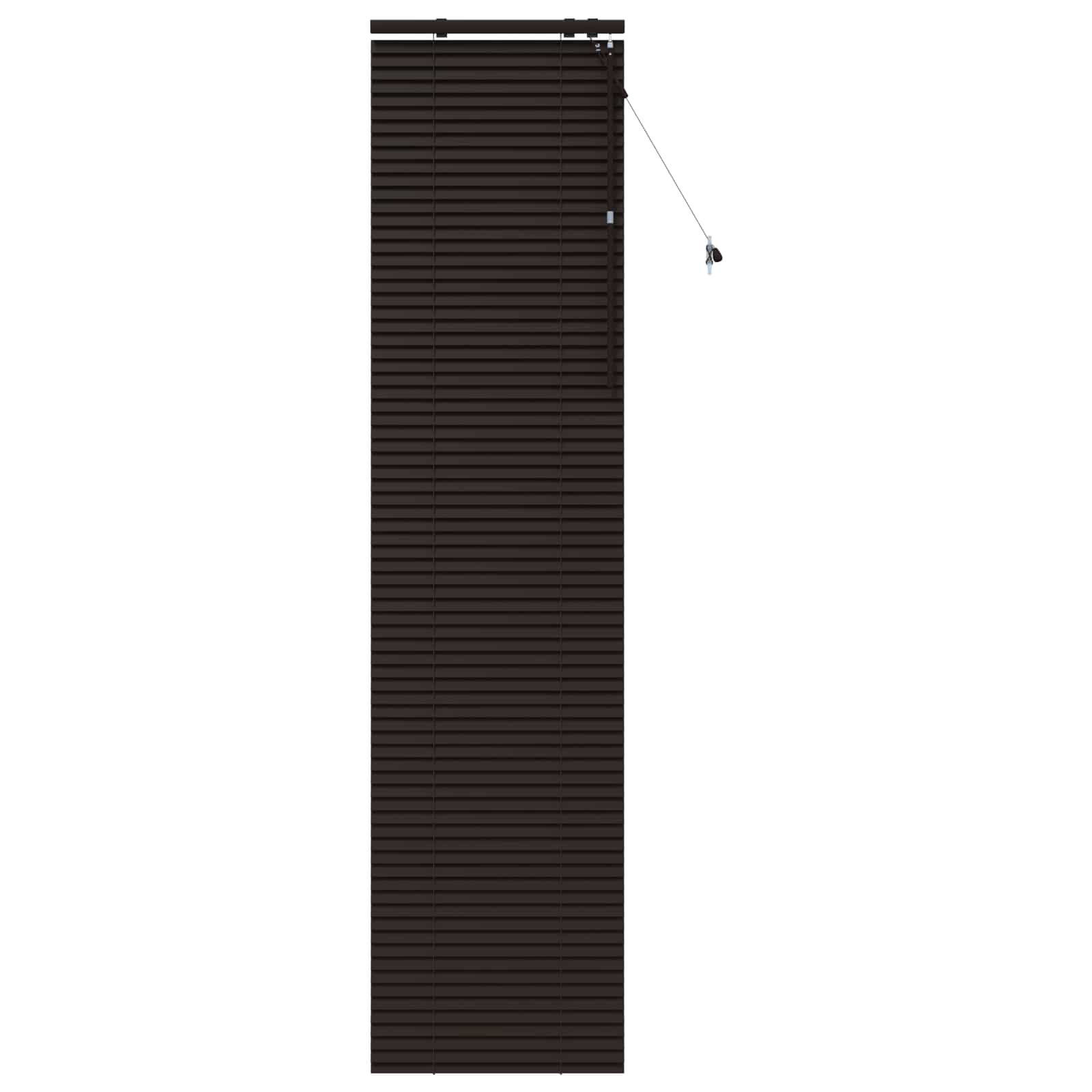 Tenda Veneziana Marrone Scuro 65 x 250 cm 35 mm