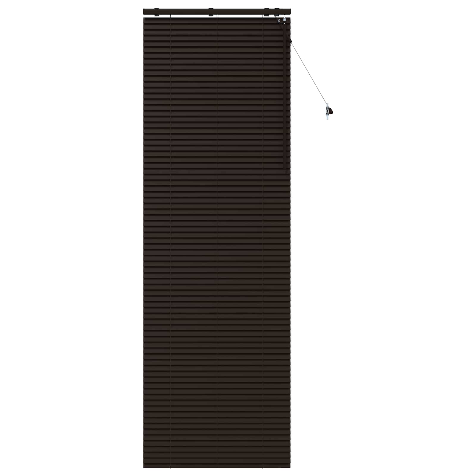 Tenda Veneziana Marrone Scuro 80 x 250 cm 35 mm