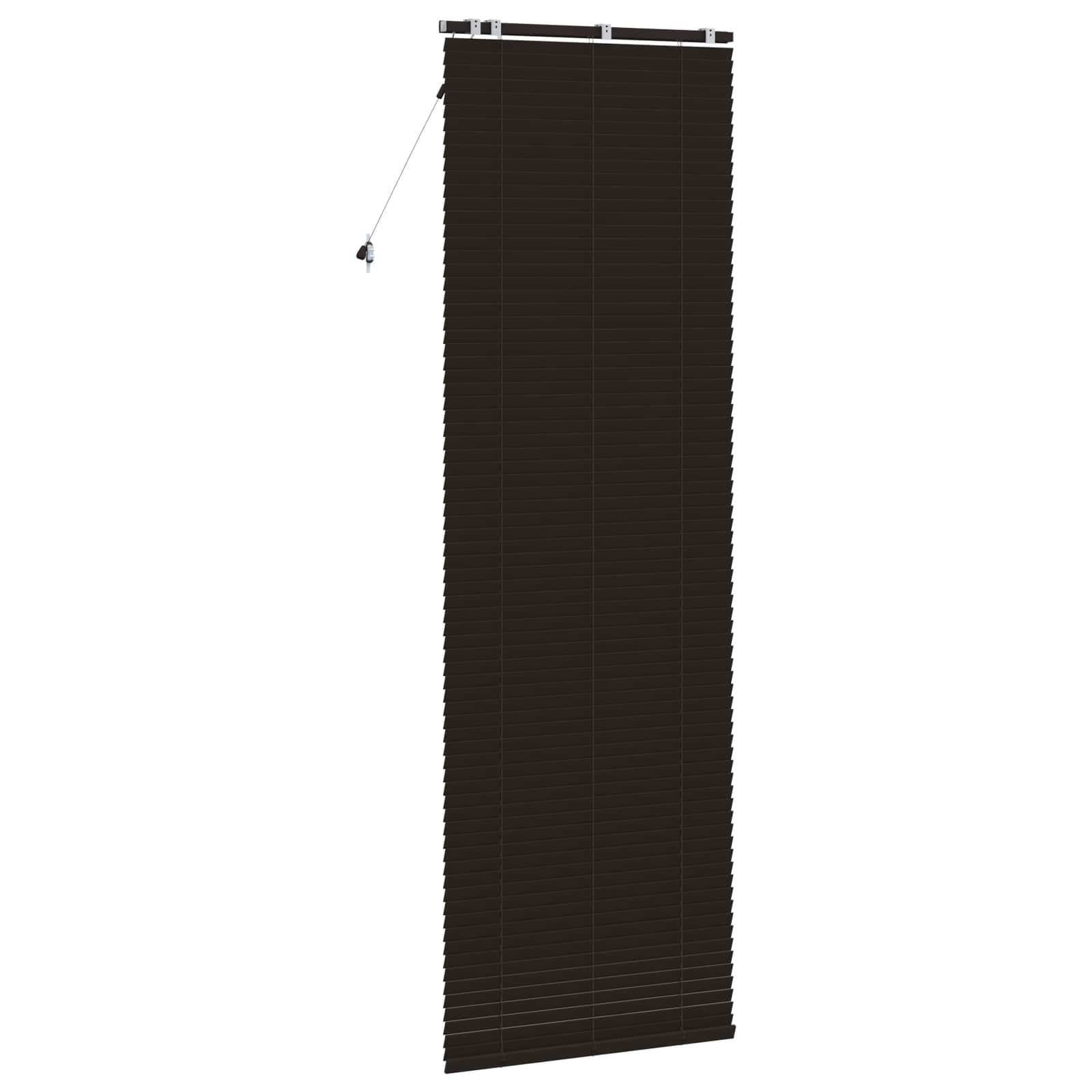 Tenda Veneziana Marrone Scuro 80 x 250 cm 35 mm