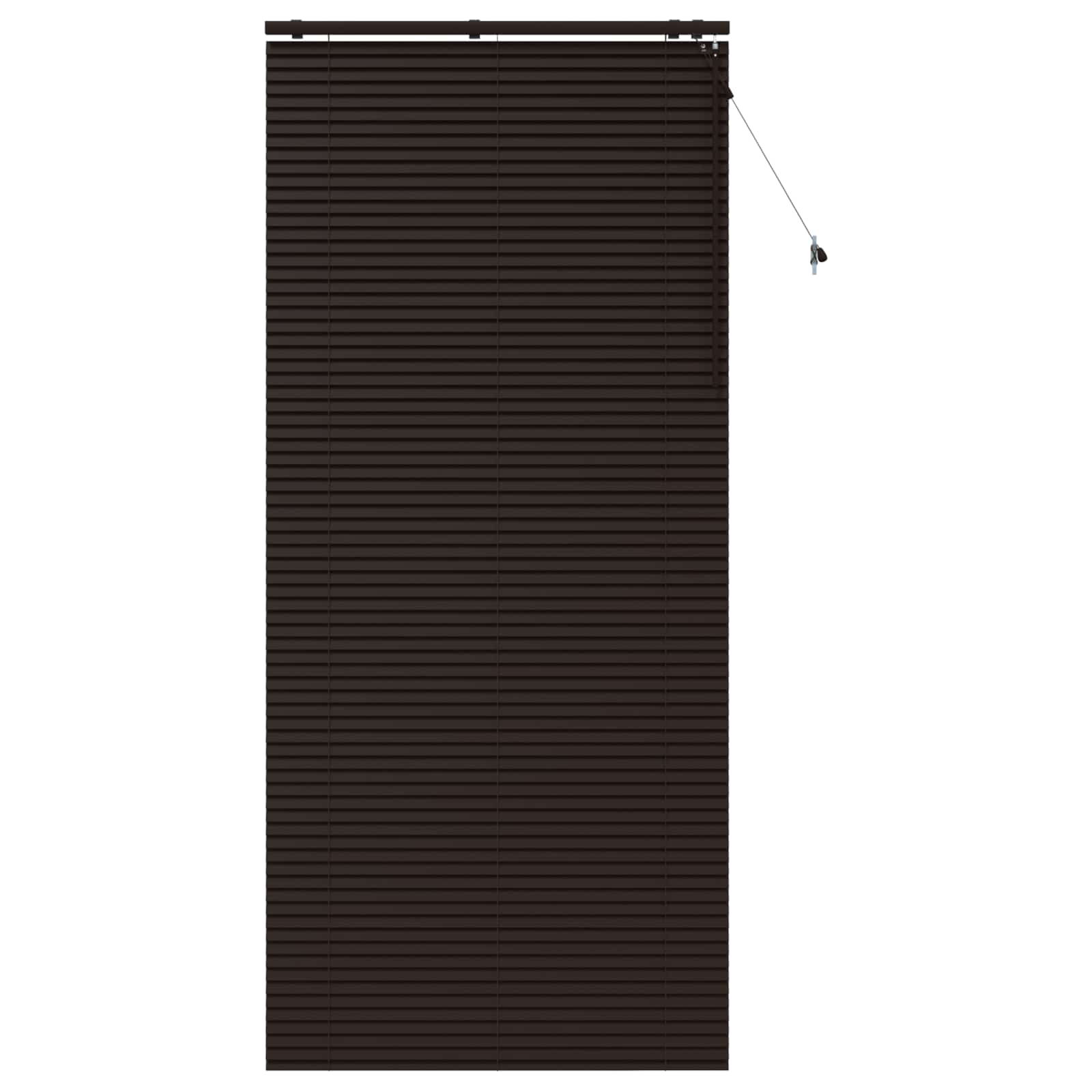 Tenda Veneziana Marrone Scuro 115 x 250 cm 35 mm