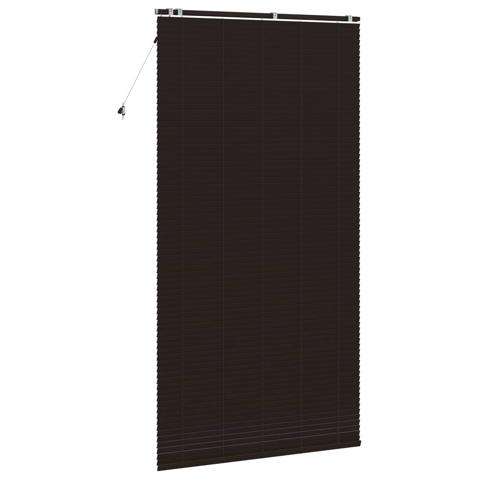Tenda Veneziana Marrone Scuro 130 x 250 cm 35 mm
