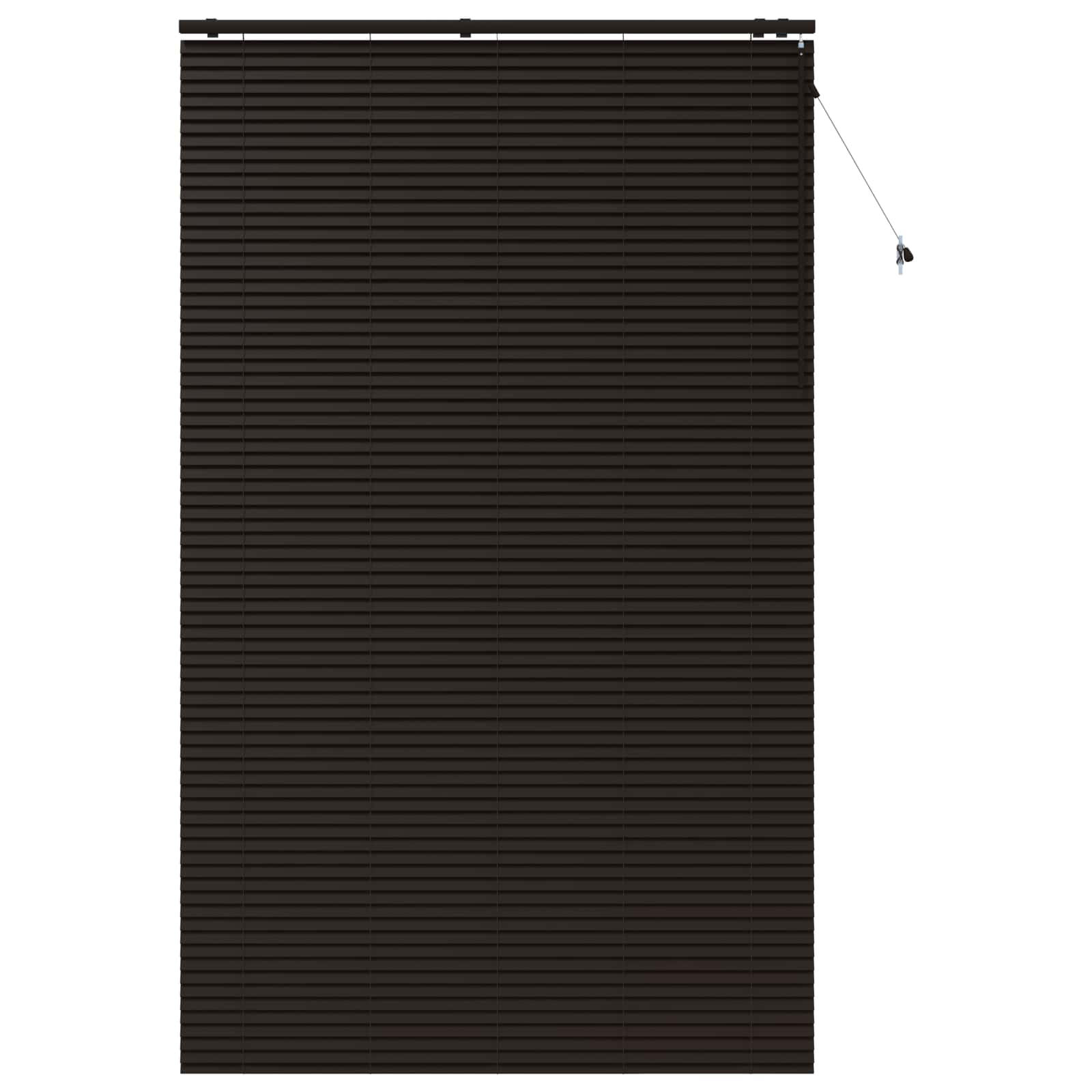 Tenda Veneziana Marrone Scuro 145 x 250 cm 35 mm