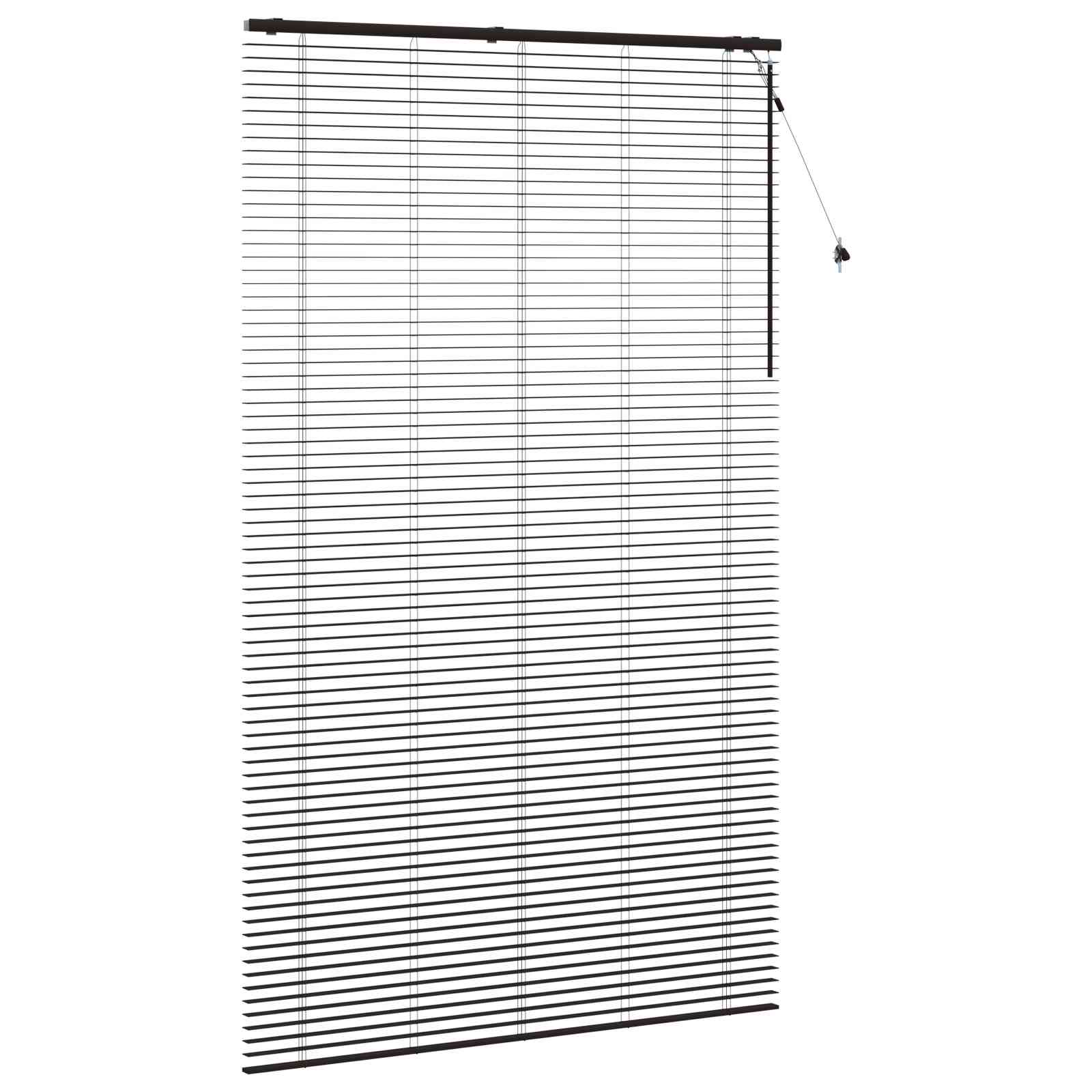 Tenda Veneziana Marrone Scuro 145 x 250 cm 35 mm