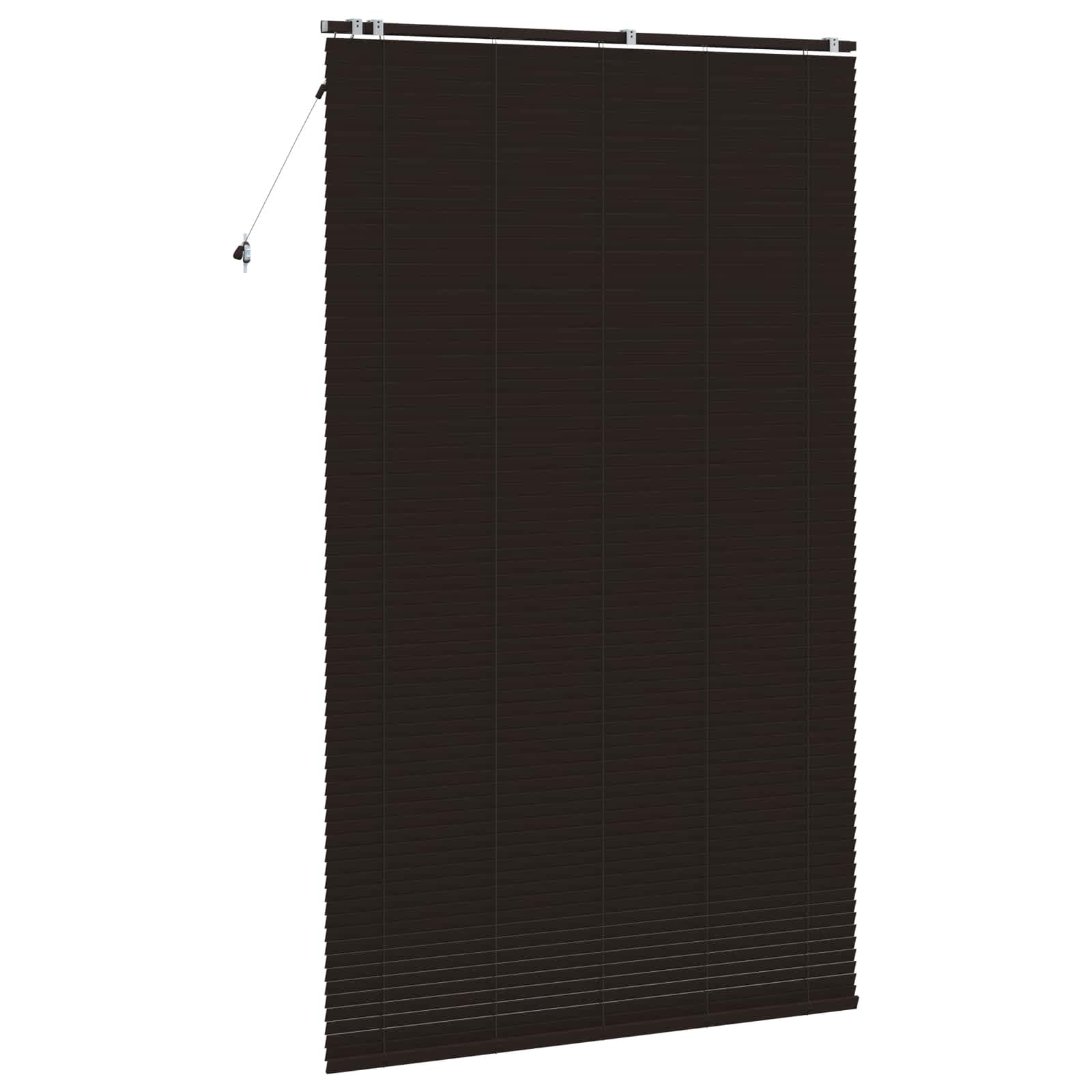 Tenda Veneziana Marrone Scuro 160 x 250 cm 35 mm