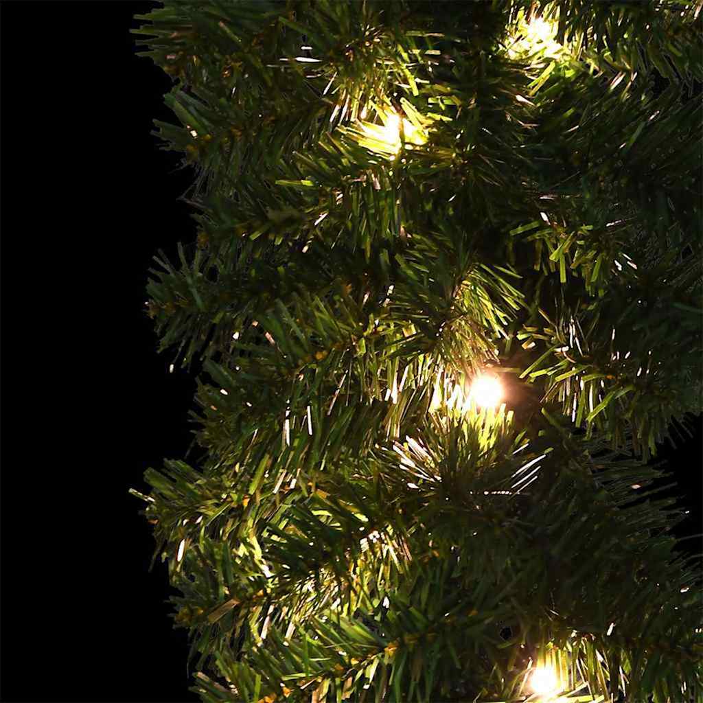 Ghirlanda di Natale 2 pz 600 LED Verde 20 m PVC