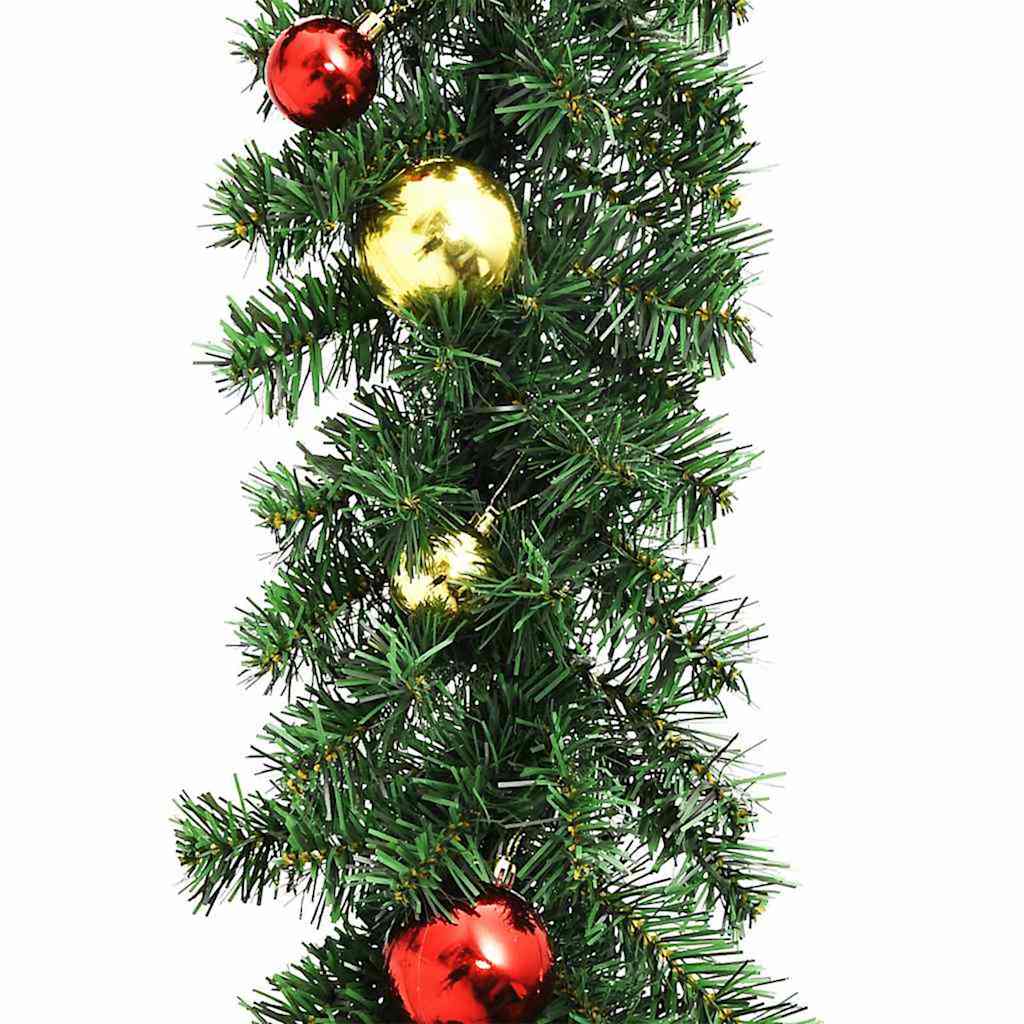 Ghirlanda di Natale 2 pz 600 LED Verde 20 m PVC