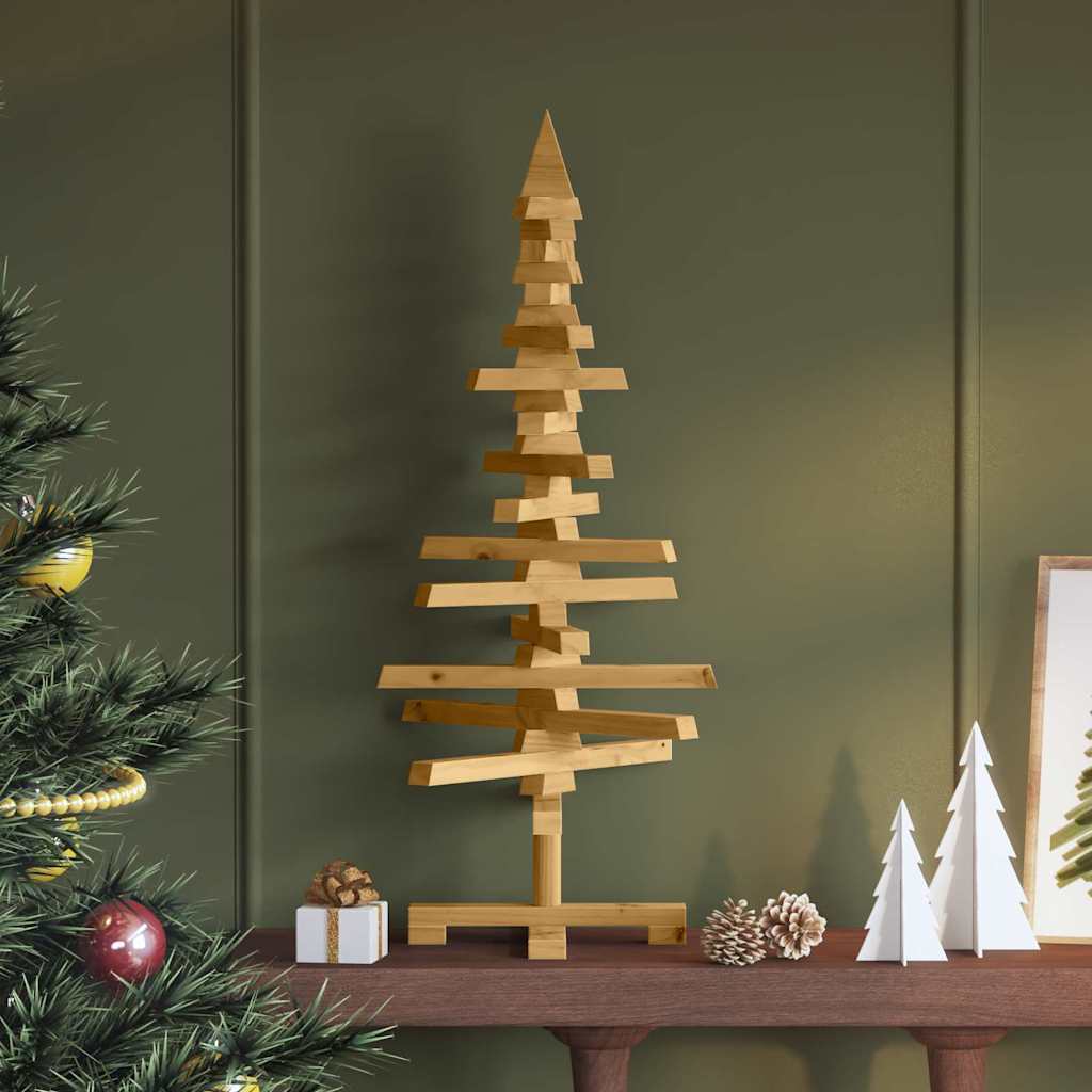 Albero di Natale in legno KOTKA Legno Massello di Pino