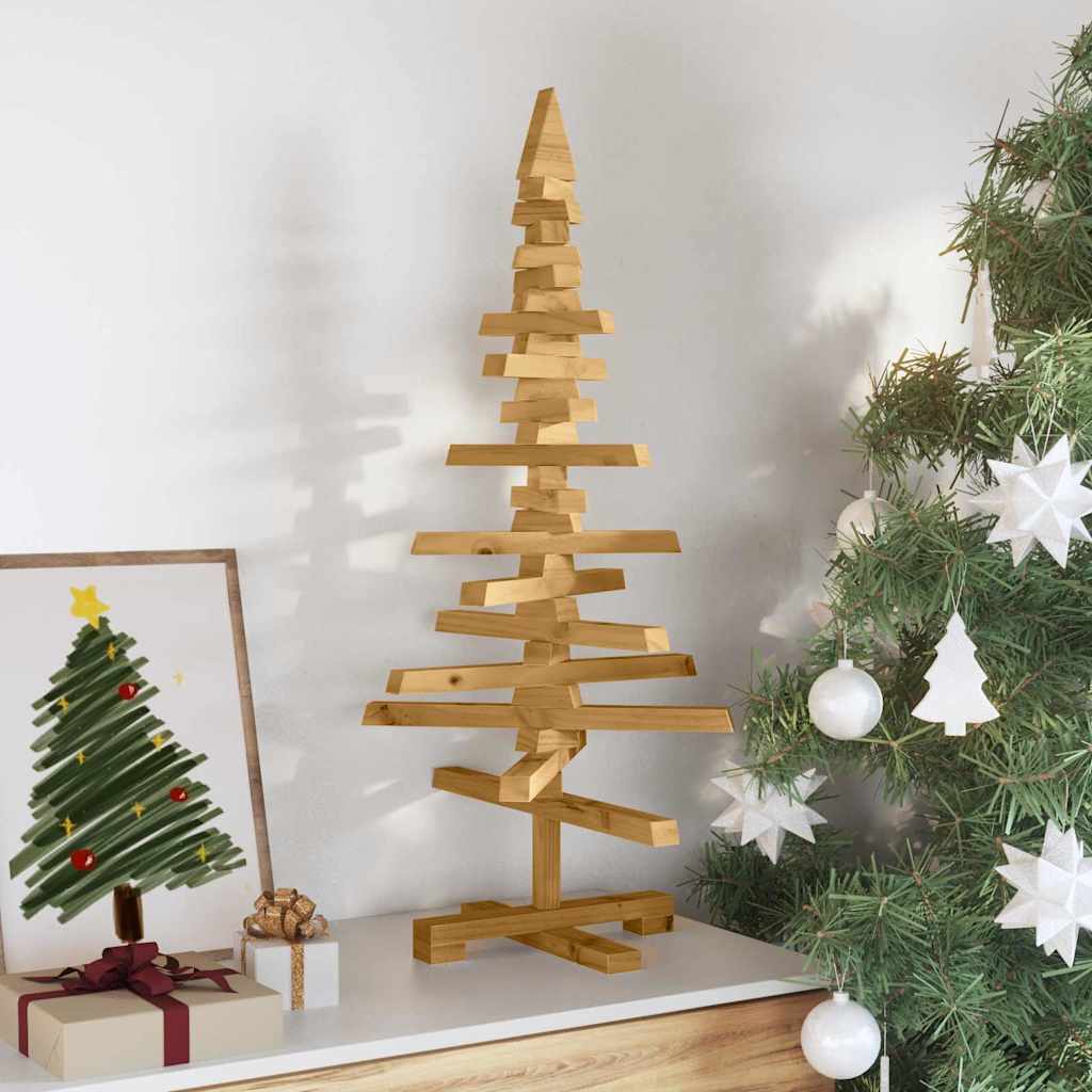 Albero di Natale in legno KOTKA Legno Massello di Pino