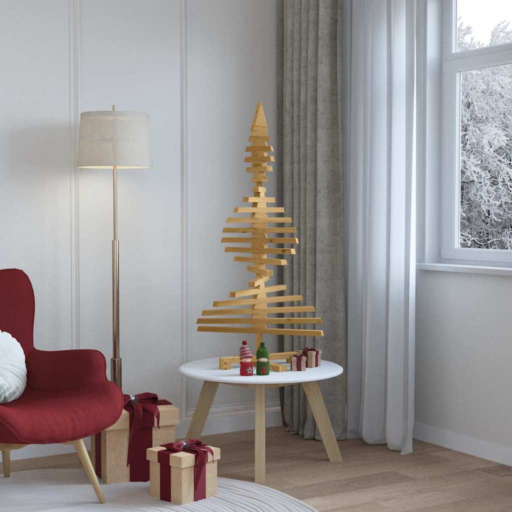 Albero di Natale in legno KOTKA Legno Massello di Pino