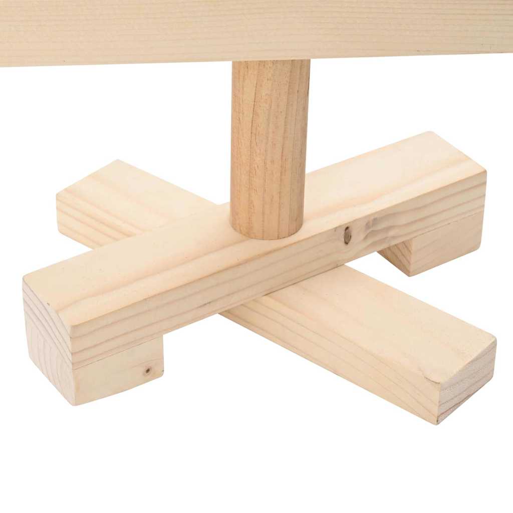Alberi di Natale KOTKA 90 cm Legno di pino massello Naturale