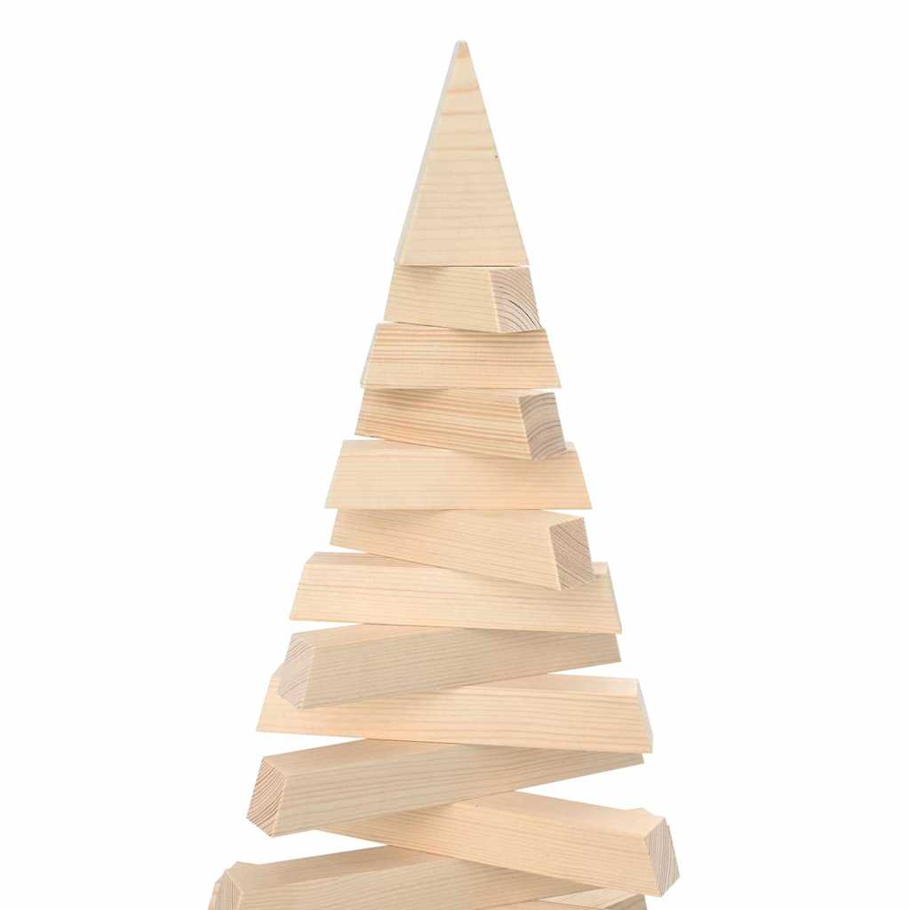 Alberi di Natale Naturale 120 cm Legno di pino massello