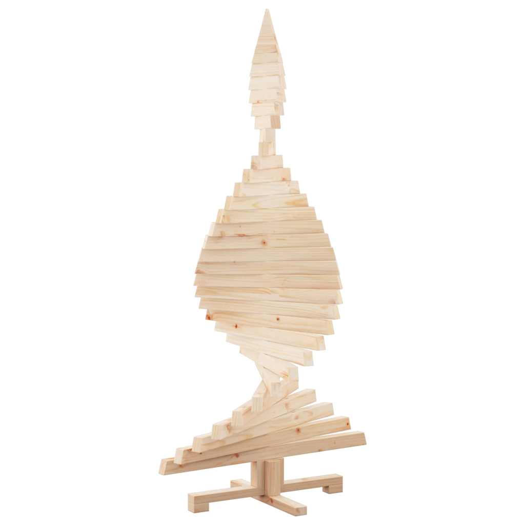 Alberi di Natale Naturale 150 cm Legno di pino massello