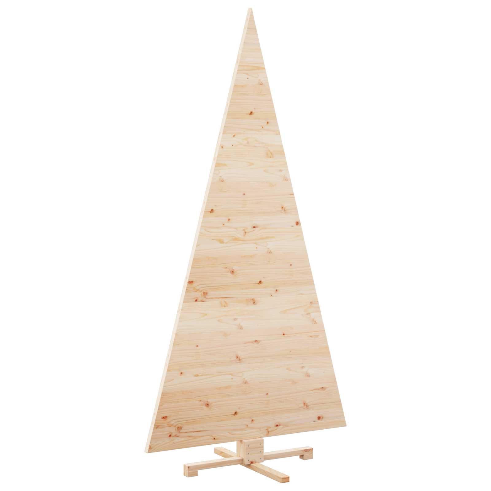Alberi di Natale Naturale 210 cm Legno di pino massello