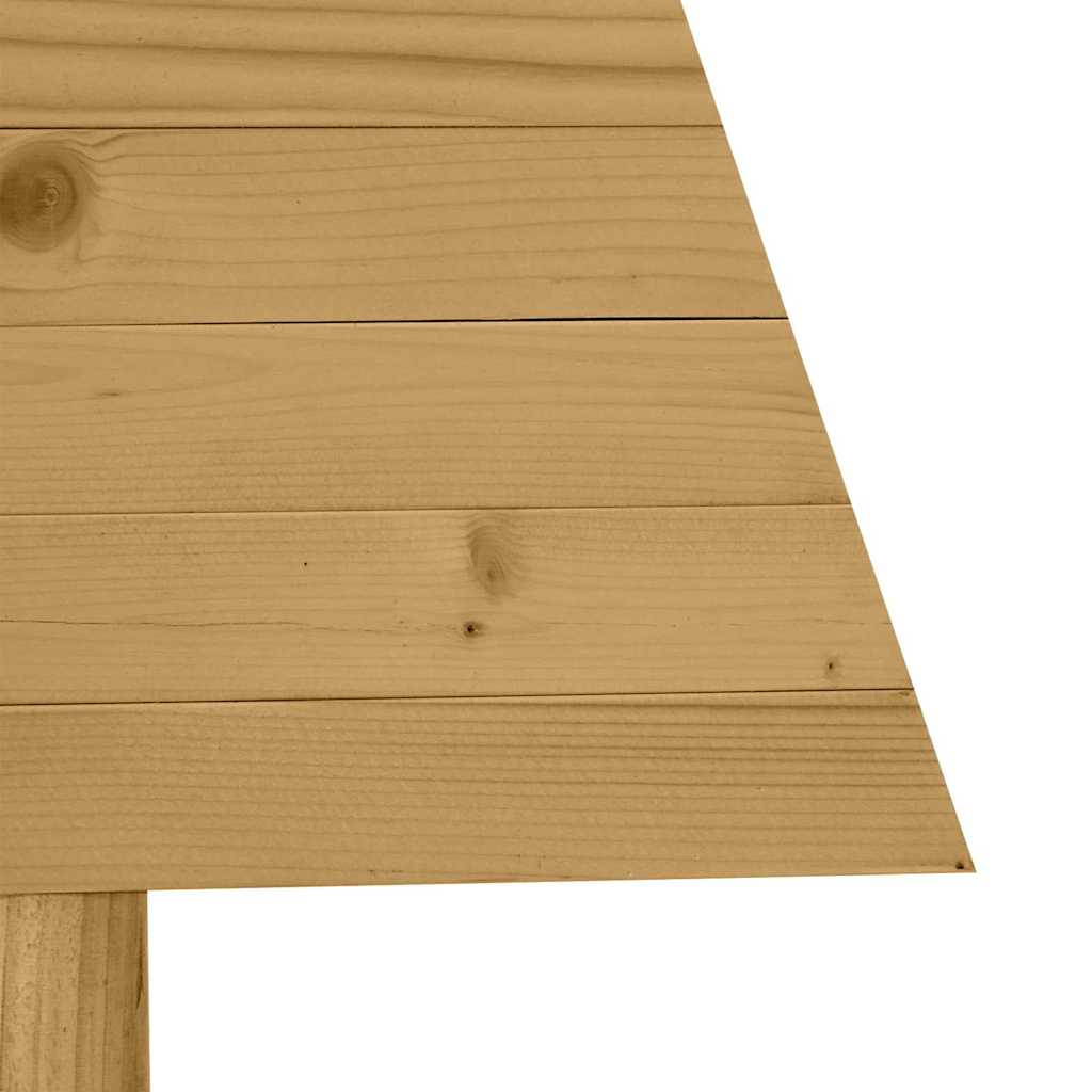 Alberi di Natale Marrone 90 cm Legno di pino massello