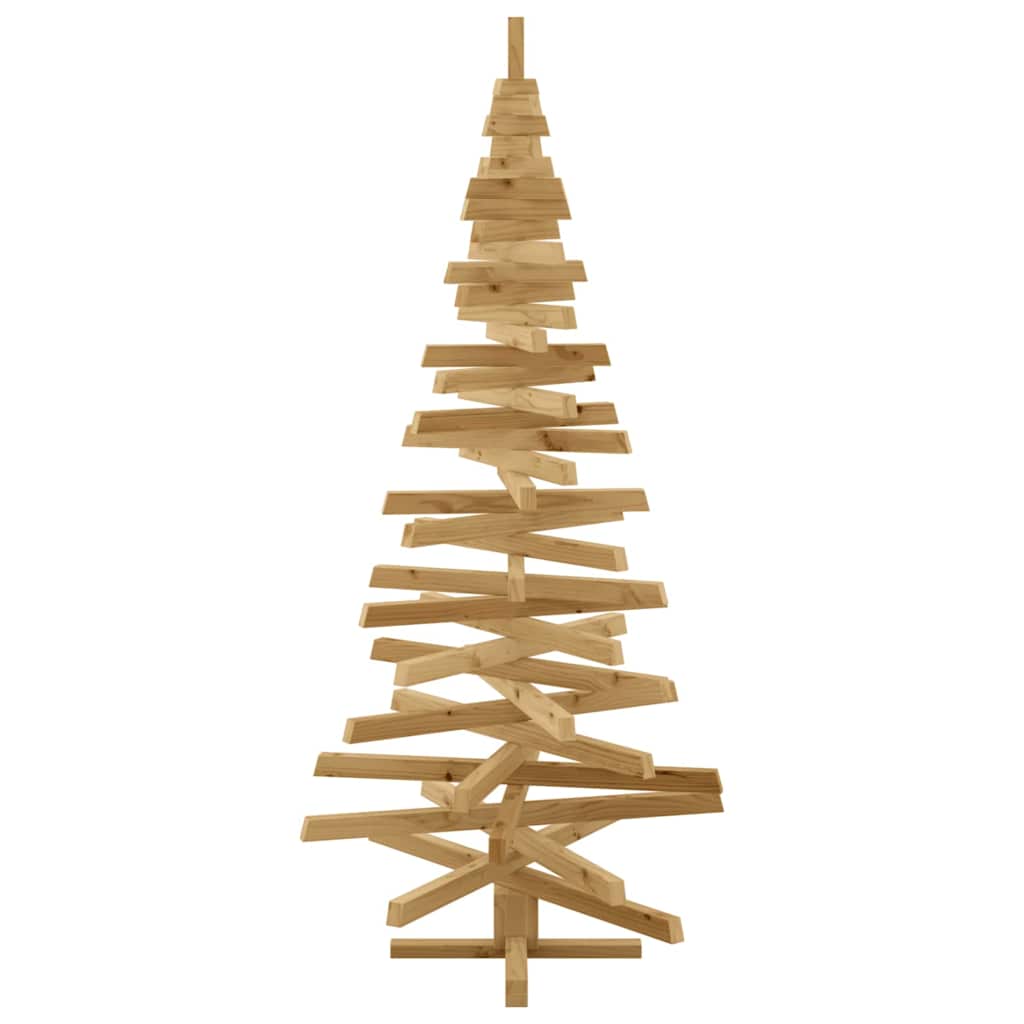 Alberi di Natale Marrone 180 cm Legno di pino massello