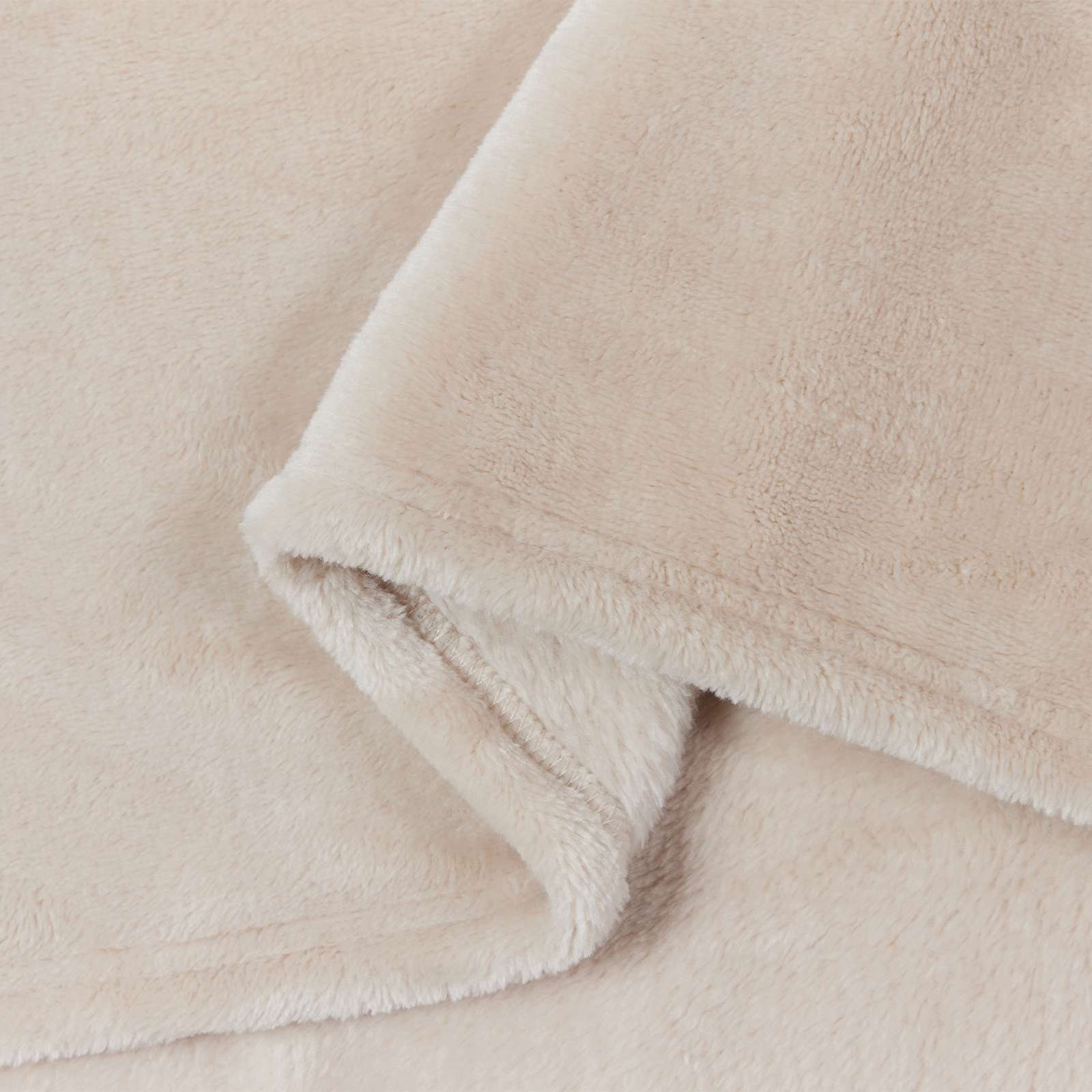 Coperta Beige 130 x 150 cm 0.5 kg Panno