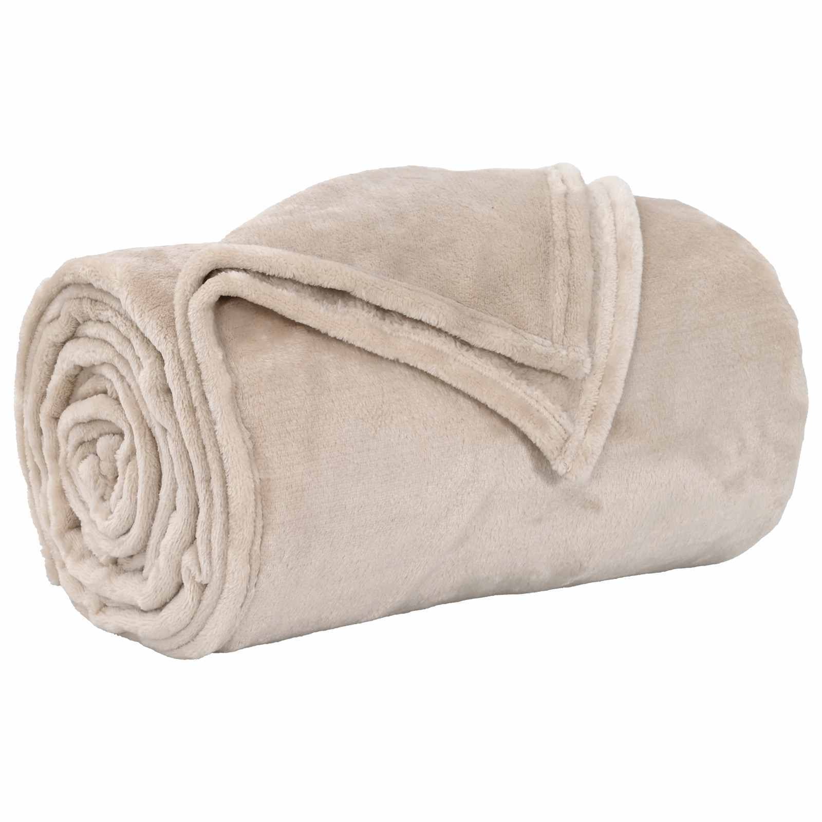 Coperta Beige 220 x 240 cm 1.38 kg Panno