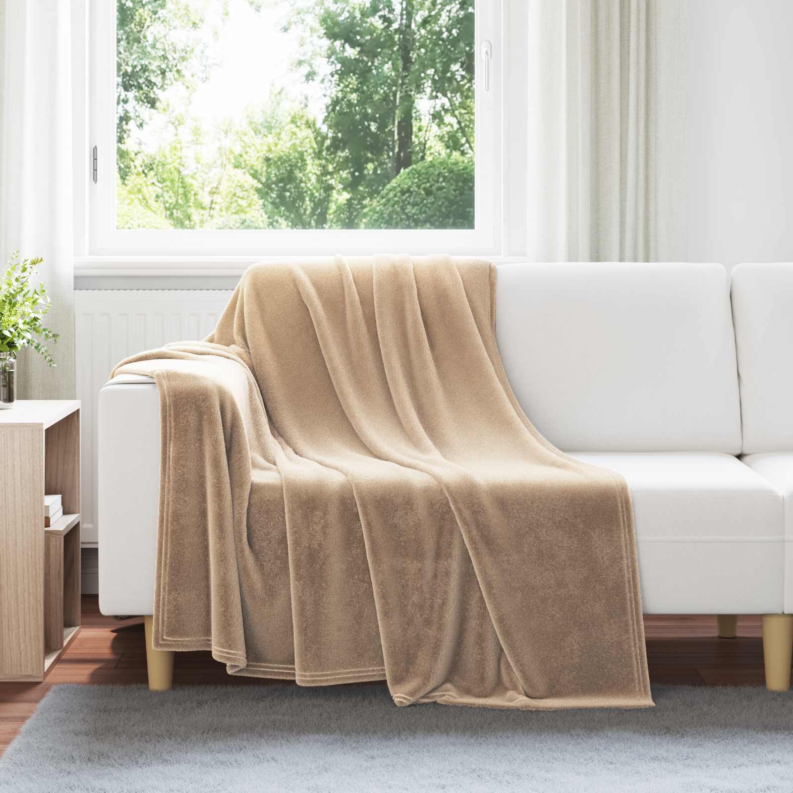 Coperta Cammello 150 x 200 cm 0.78 kg Panno