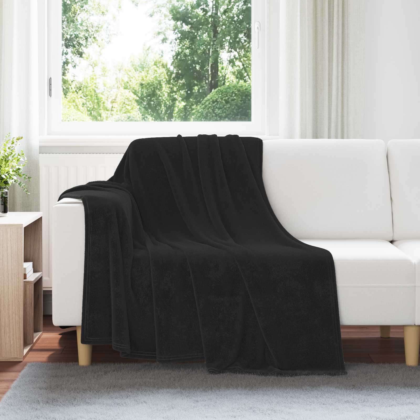 Coperta Nero 150 x 200 cm 0.78 kg Panno