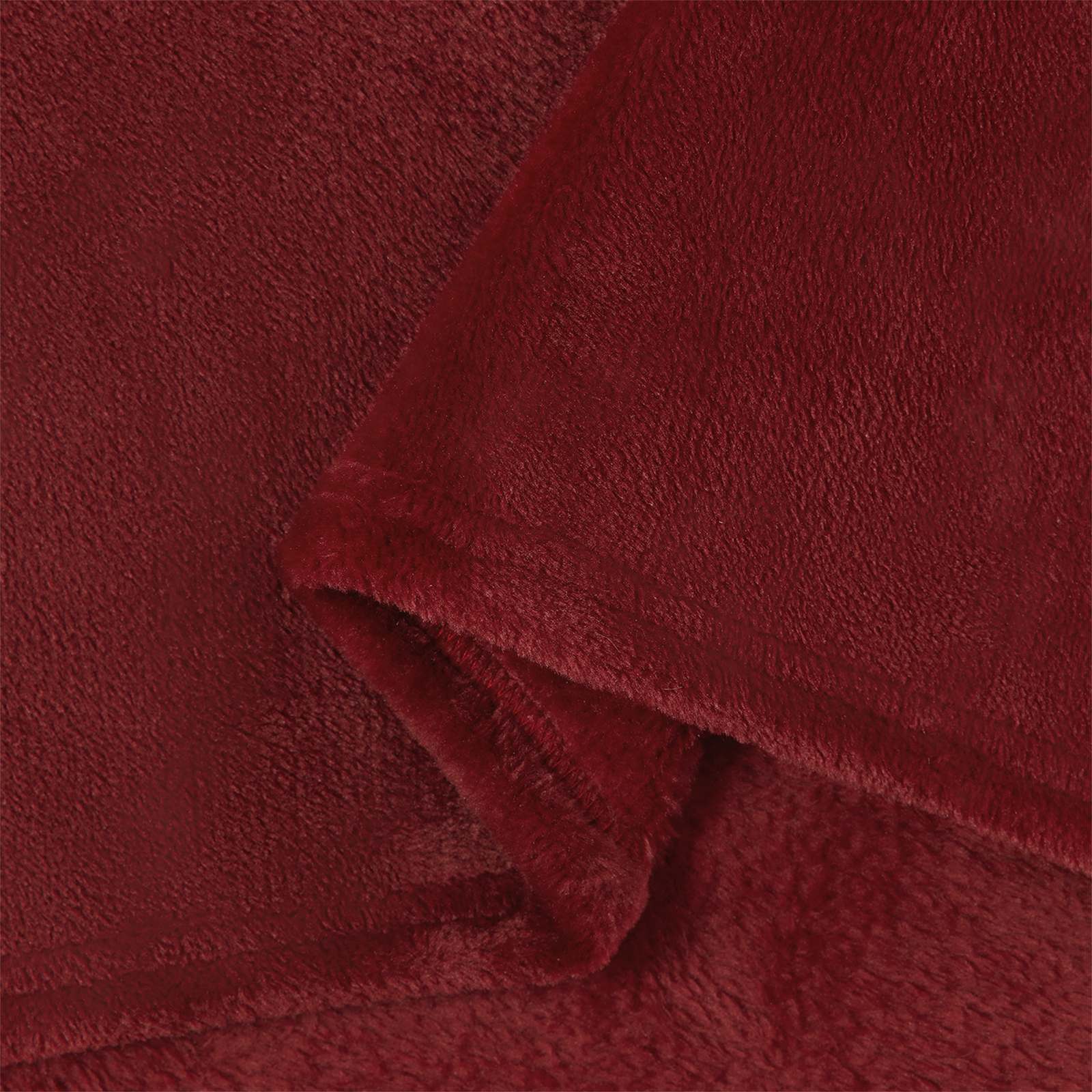 Coperta Rosso Bordeaux 220 x 240 cm 1.37 kg Panno