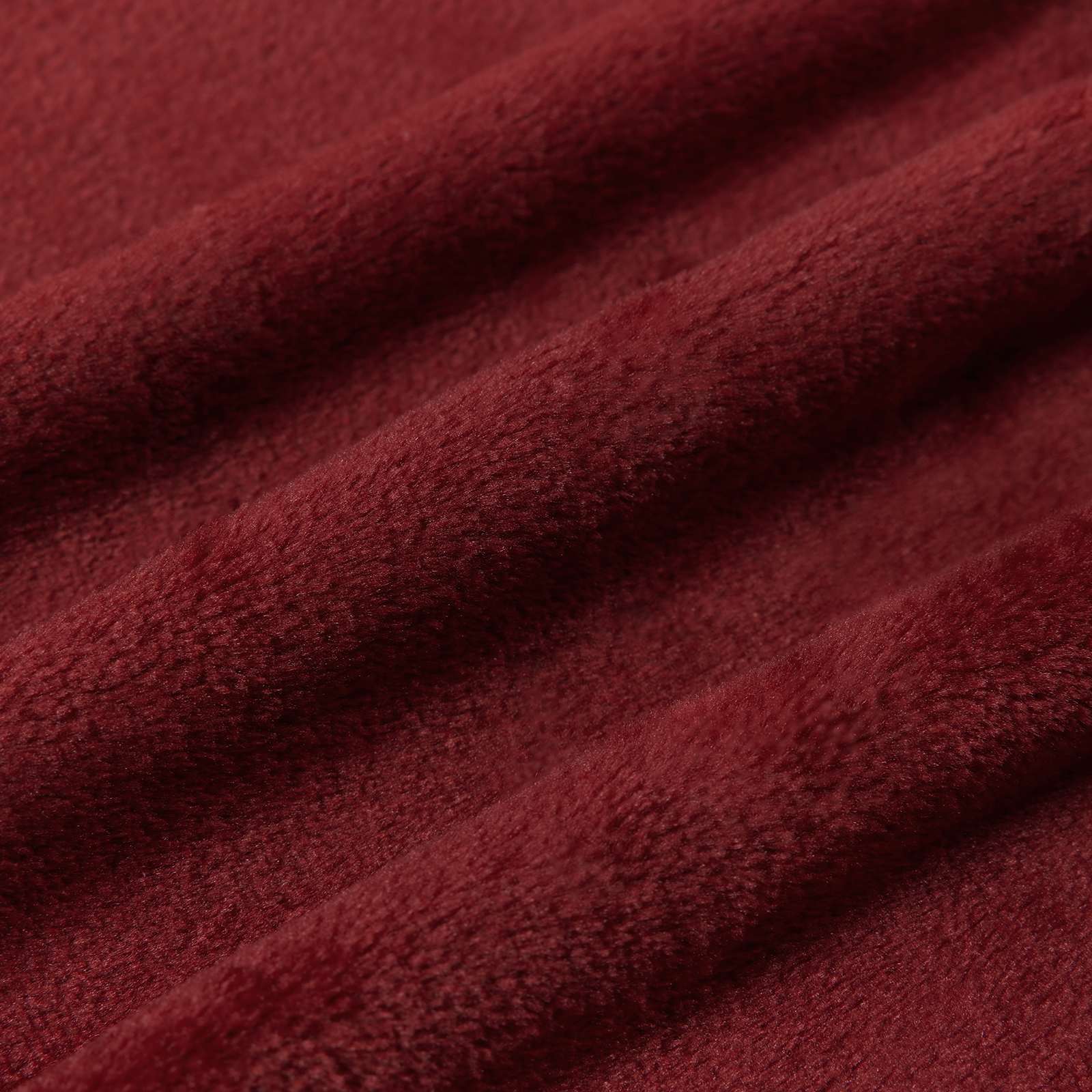 Coperta Rosso Bordeaux 220 x 240 cm 1.37 kg Panno