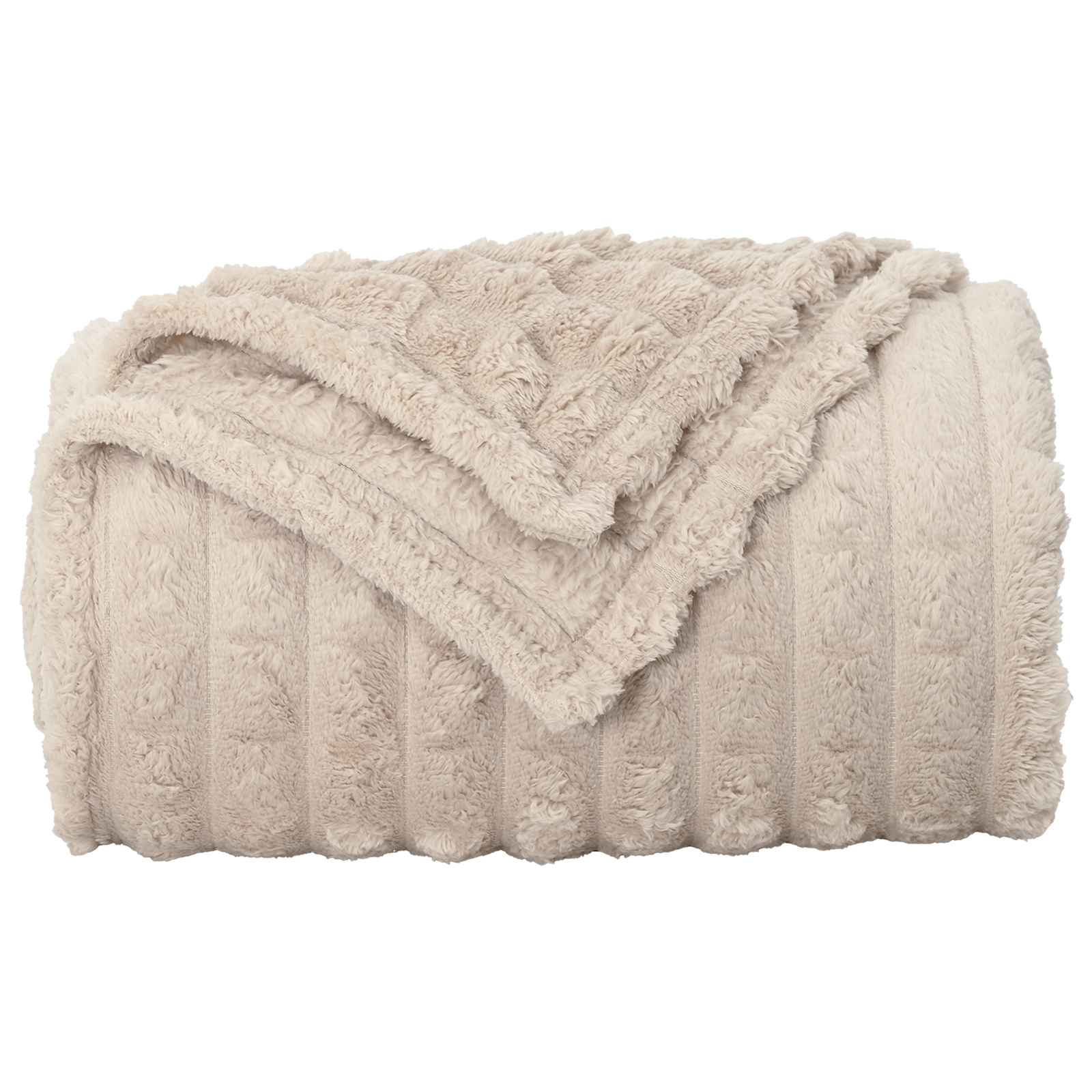 Coperta Beige 200 x 150 cm 0.8 kg Panno