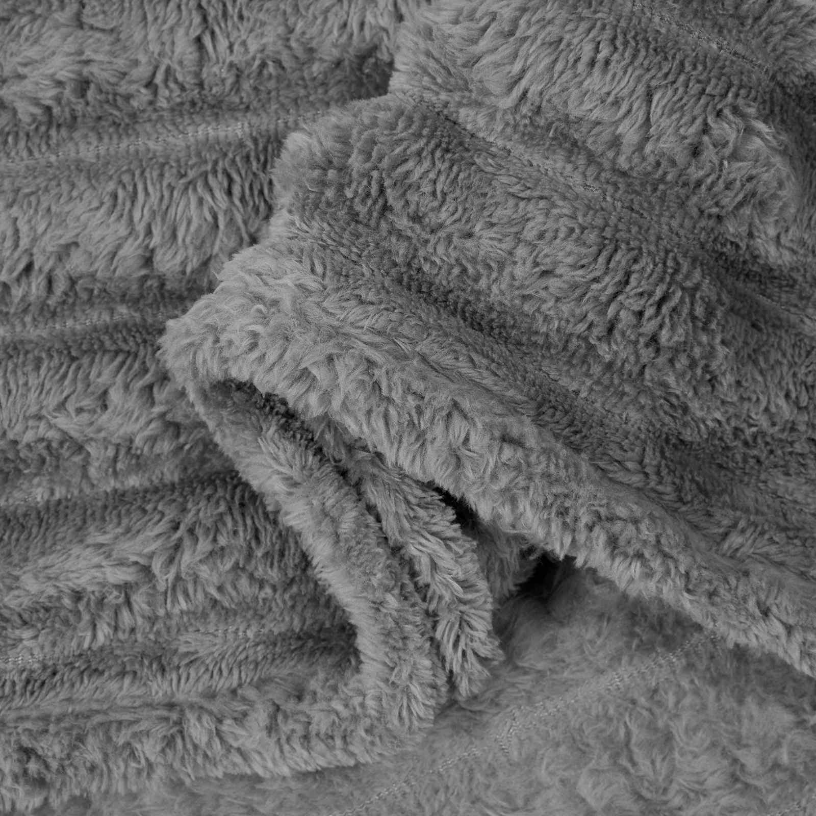 Coperta Grigio Scuro 150 x 130 cm 0.51 kg Panno