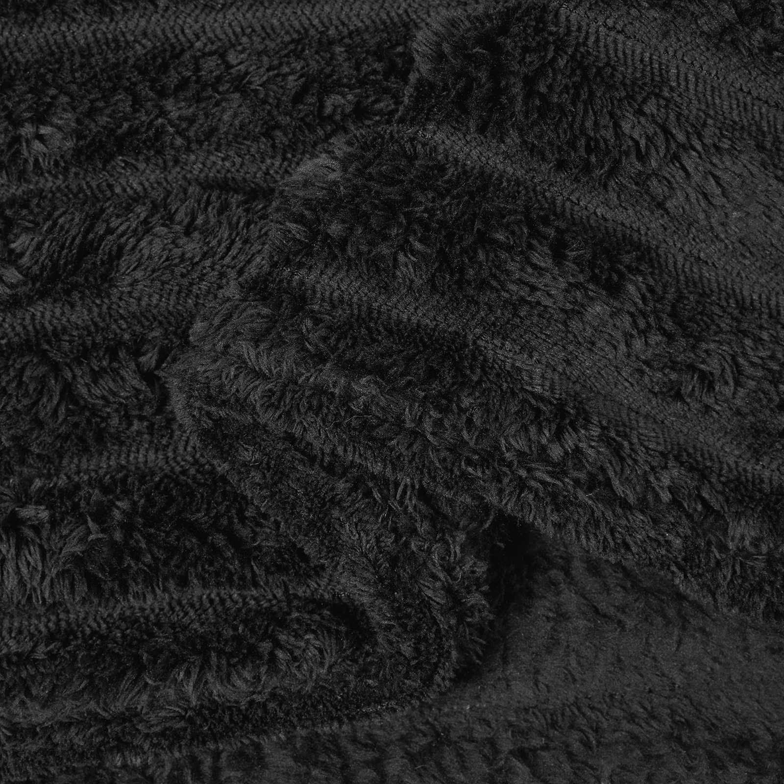 Coperta Nero 150 x 130 cm 0.45 kg Panno