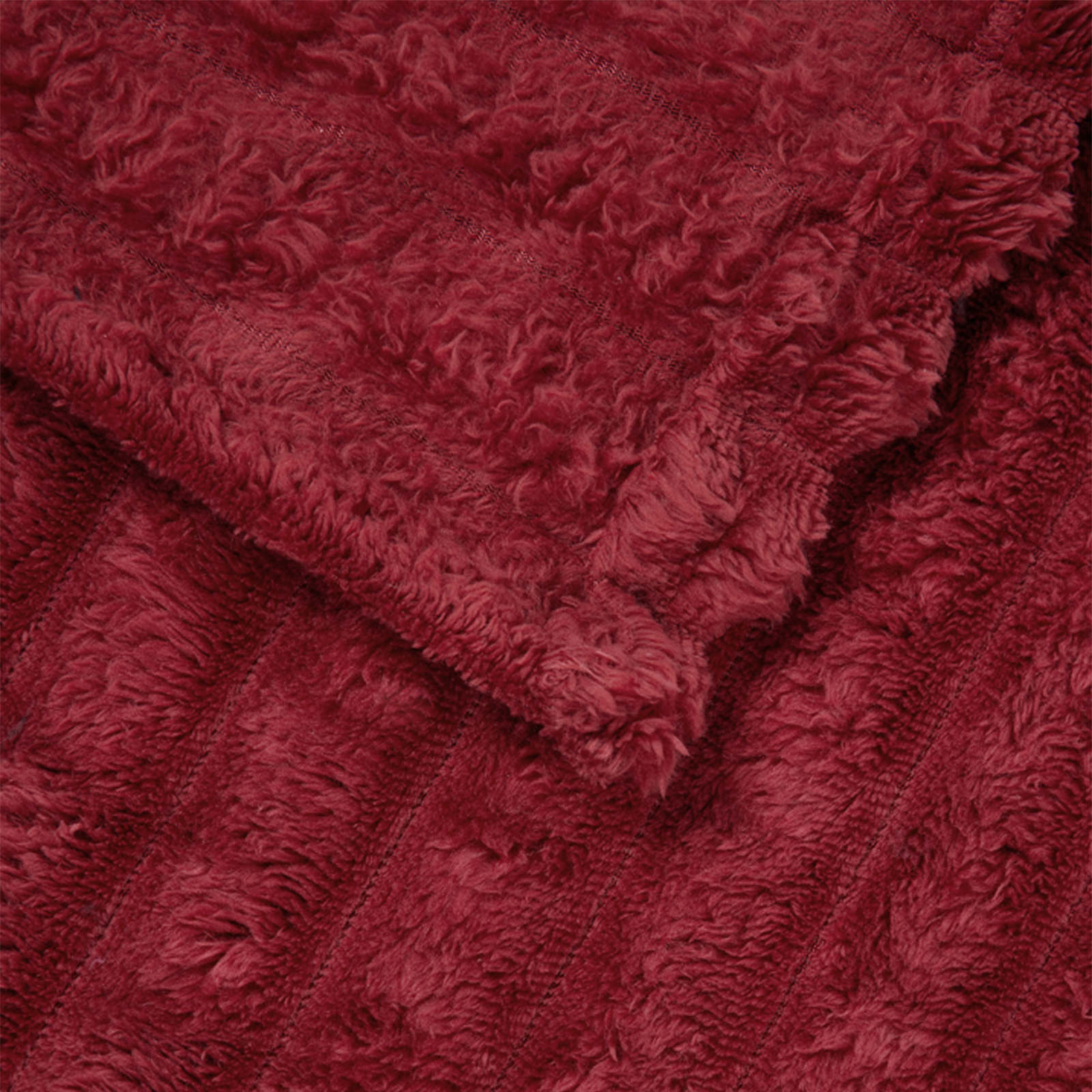 Coperta Rosso Bordeaux 240 x 220 cm 1.66 kg Panno