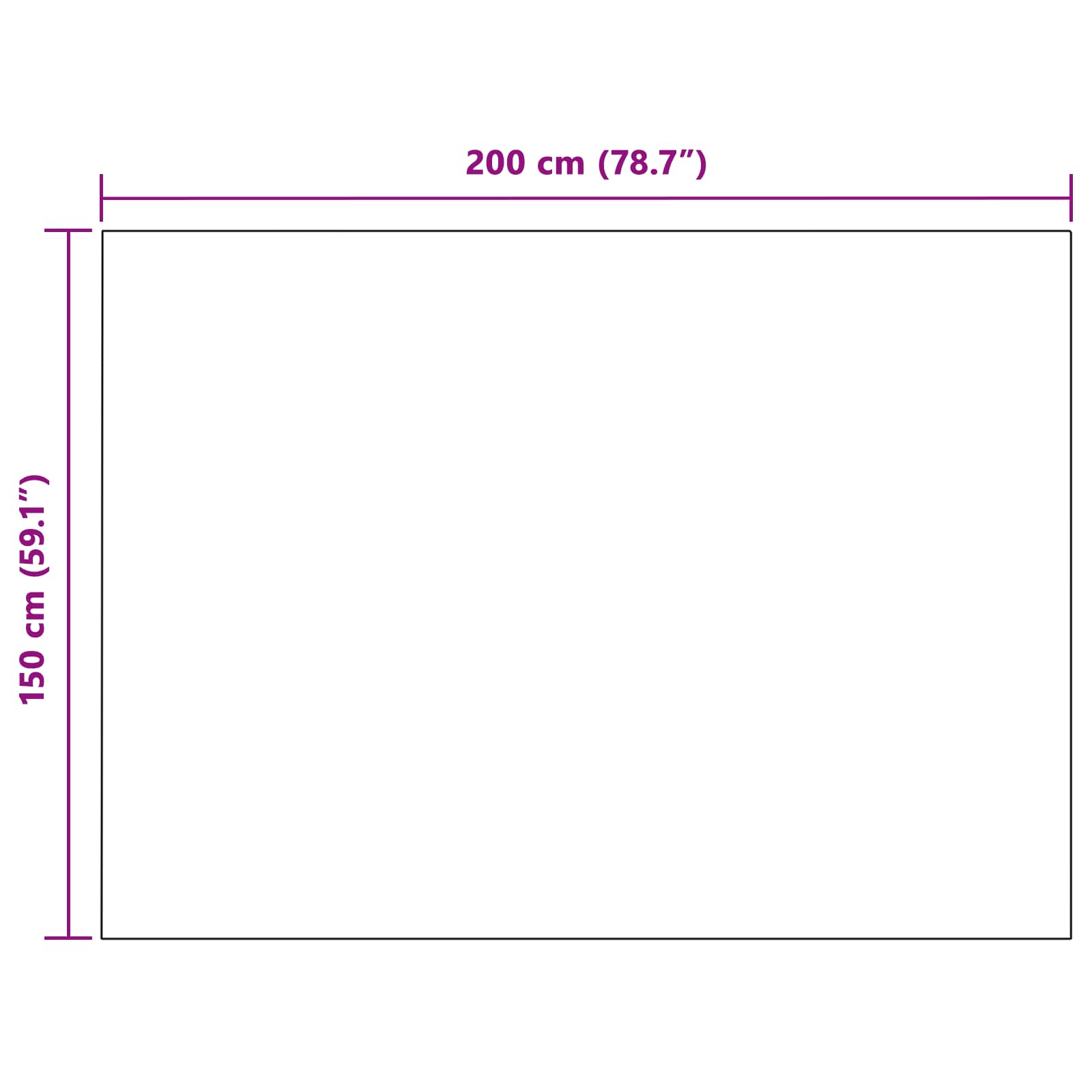 Coperte da Pile 6 pz Rosa 200 x 150 cm 4.75 kg Panno