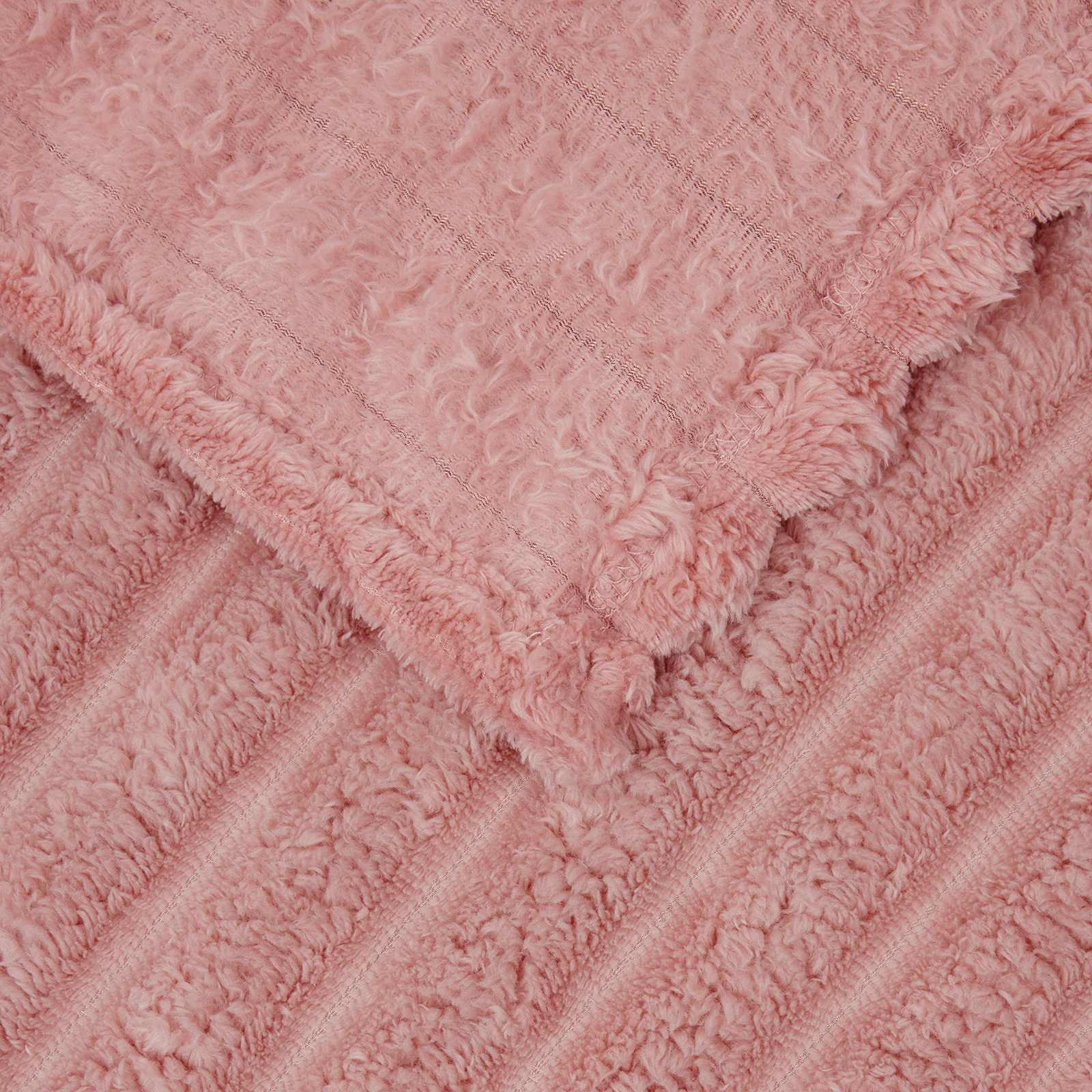 Coperte da Pile 6 pz Rosa 200 x 150 cm 4.75 kg Panno