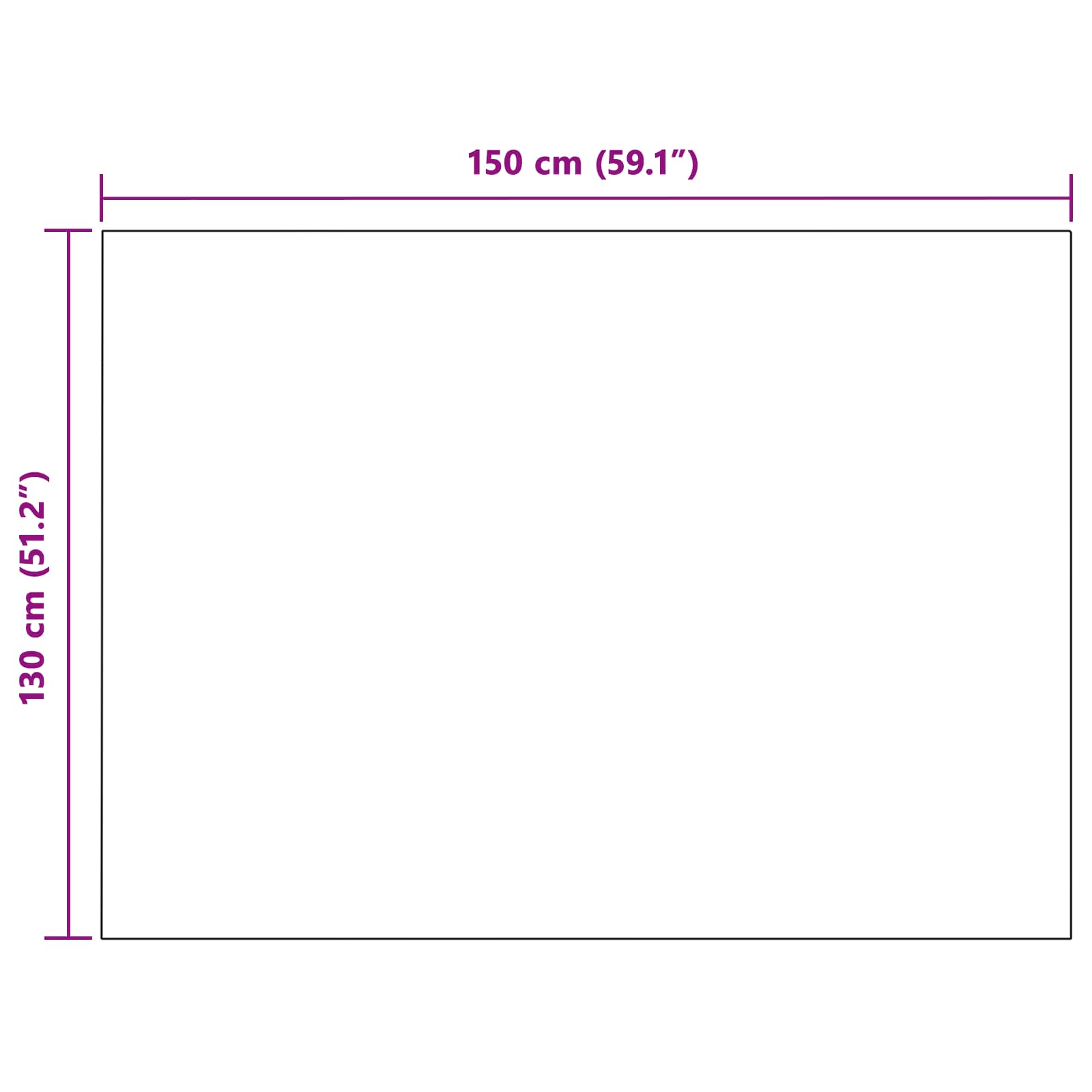 Coperta Cammello 150 x 130 cm Panno
