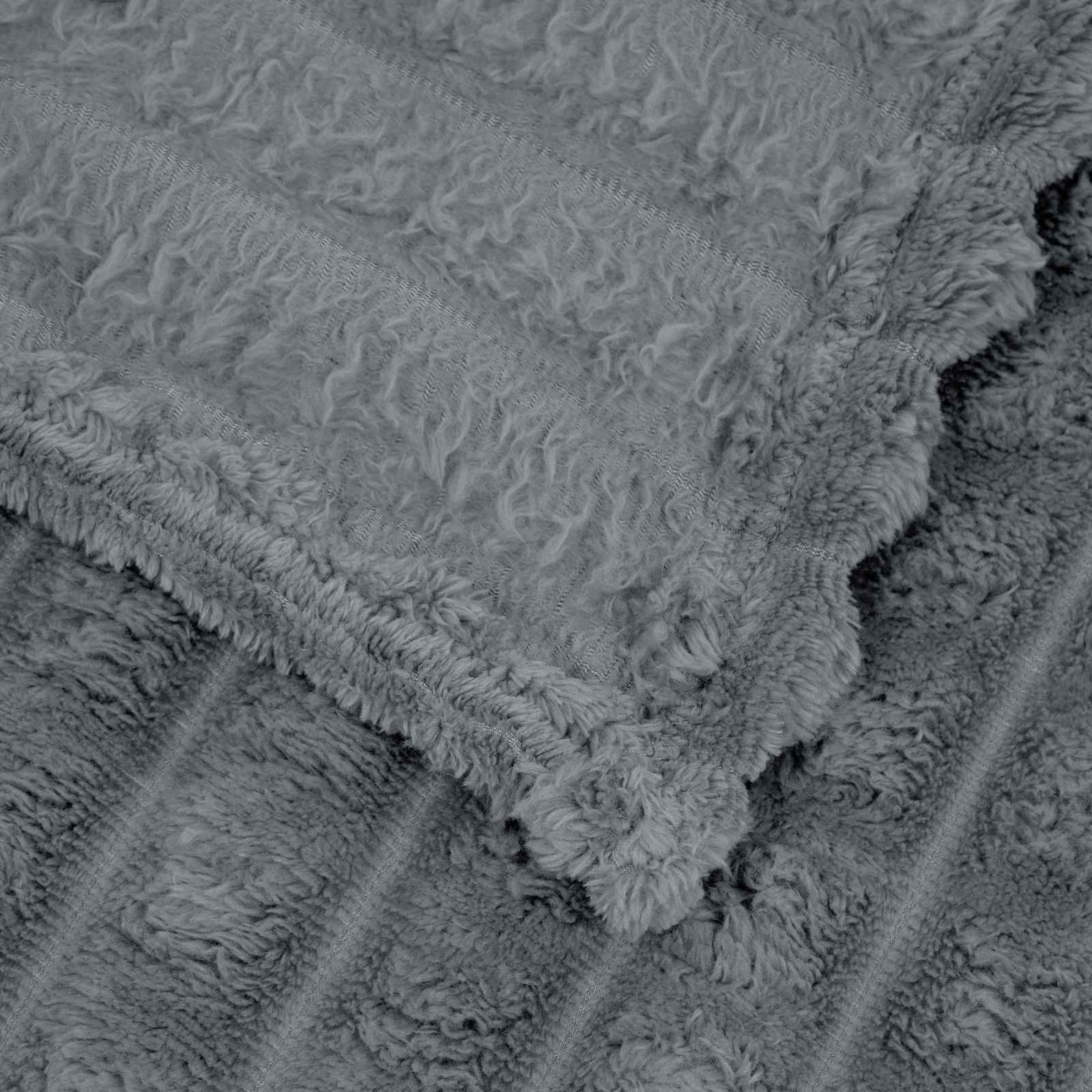 Coperta Grigio scuro 150 x 130 cm 0.51 kg Panno