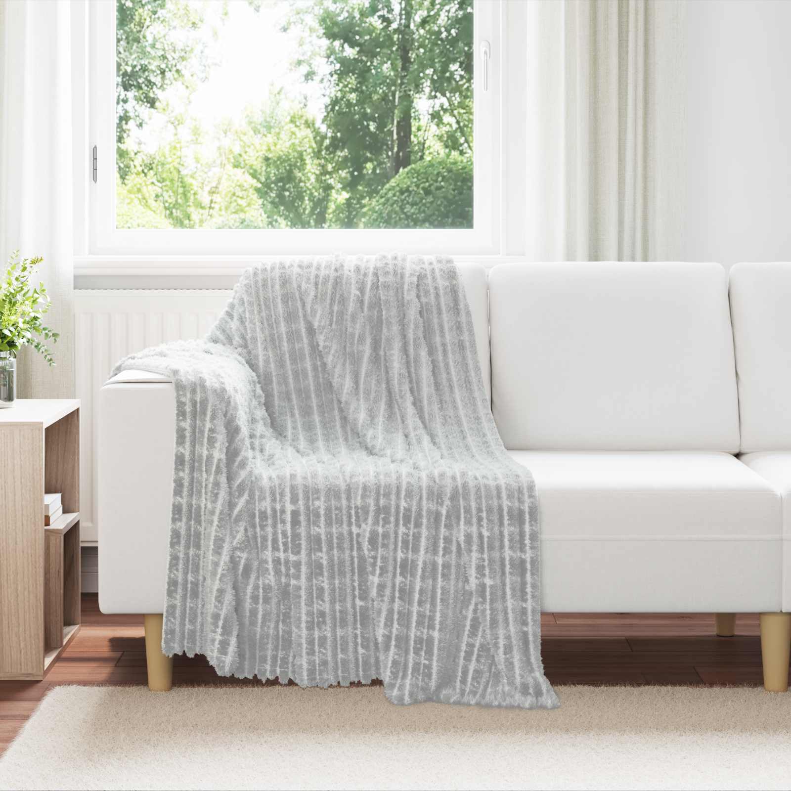Coperta Grigio 150 x 130 cm 0.51 kg Panno