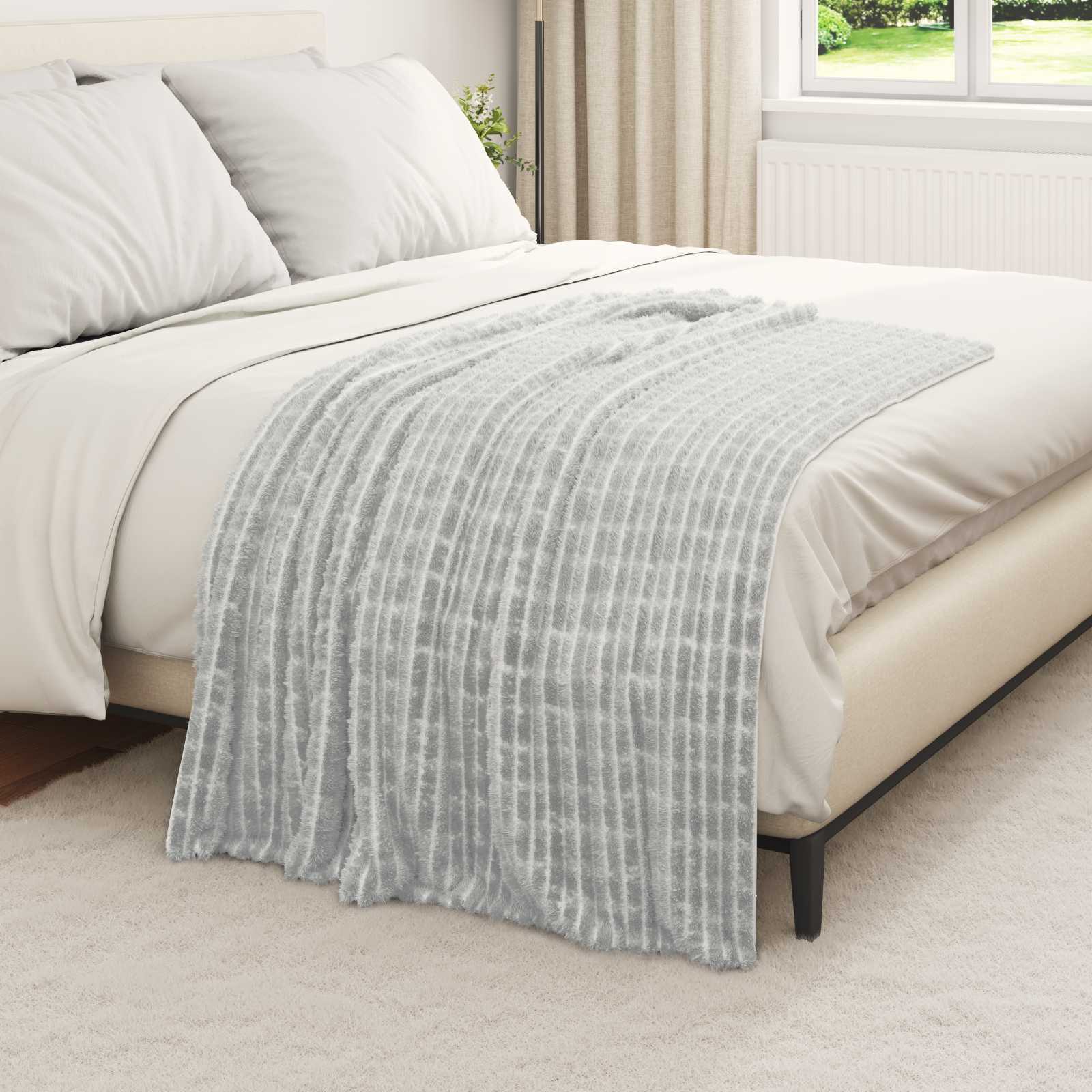 Coperta Grigio 150 x 130 cm 0.51 kg Panno
