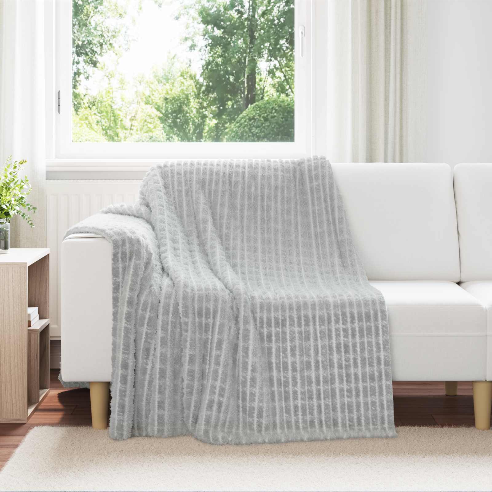 Coperta Grigio 200 x 150 cm 0.75 kg Panno