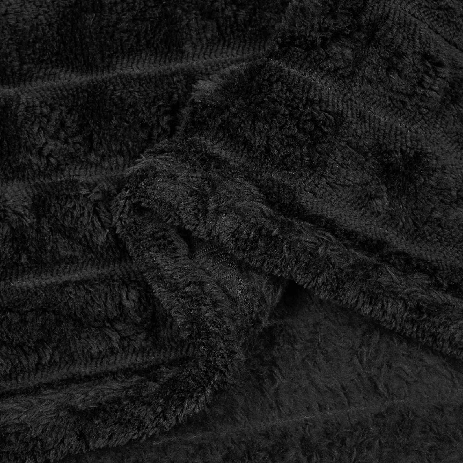 Coperta Nero 240 x 220 cm 1.47 kg Panno