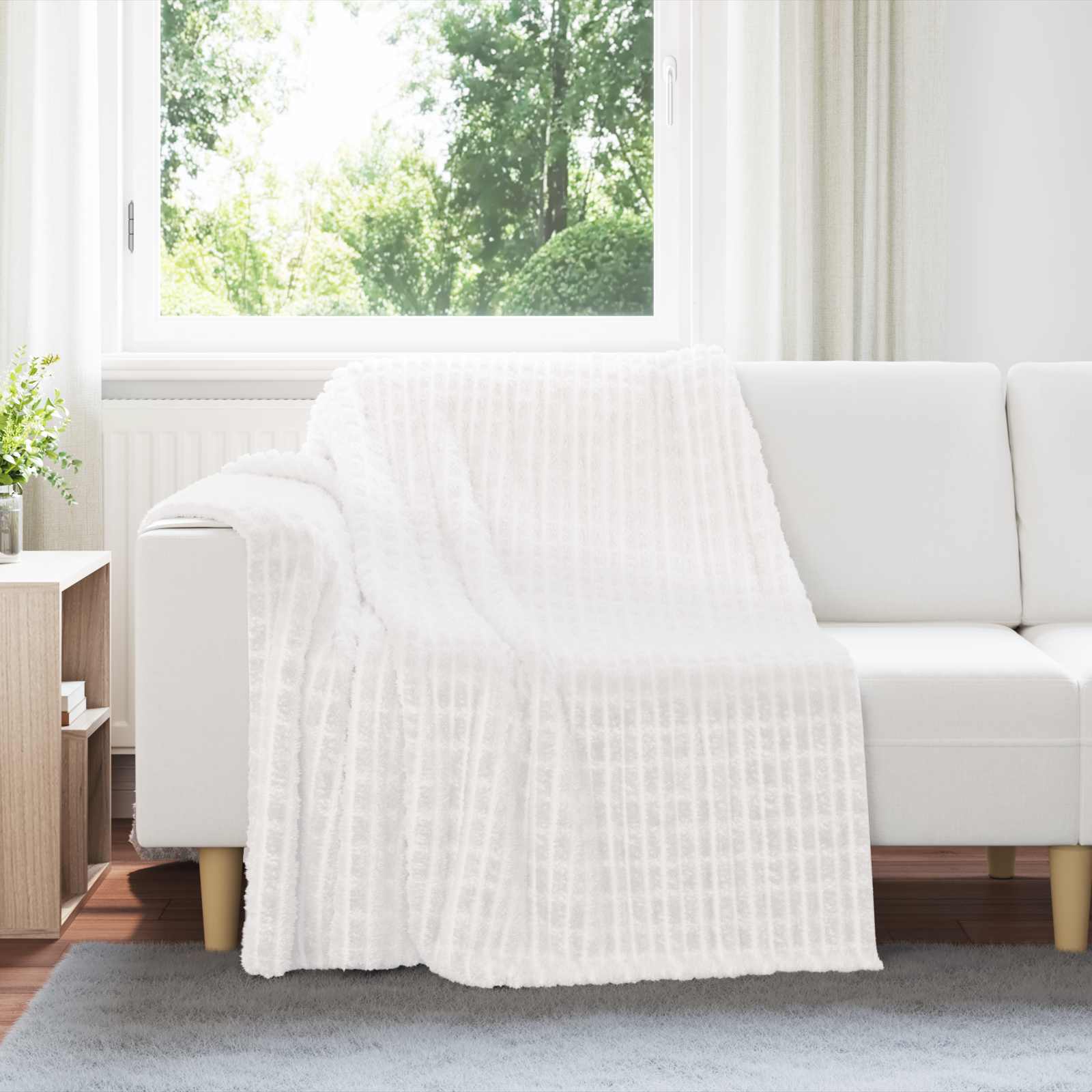 Coperta Bianco 200 x 150 cm 0.75 kg Panno