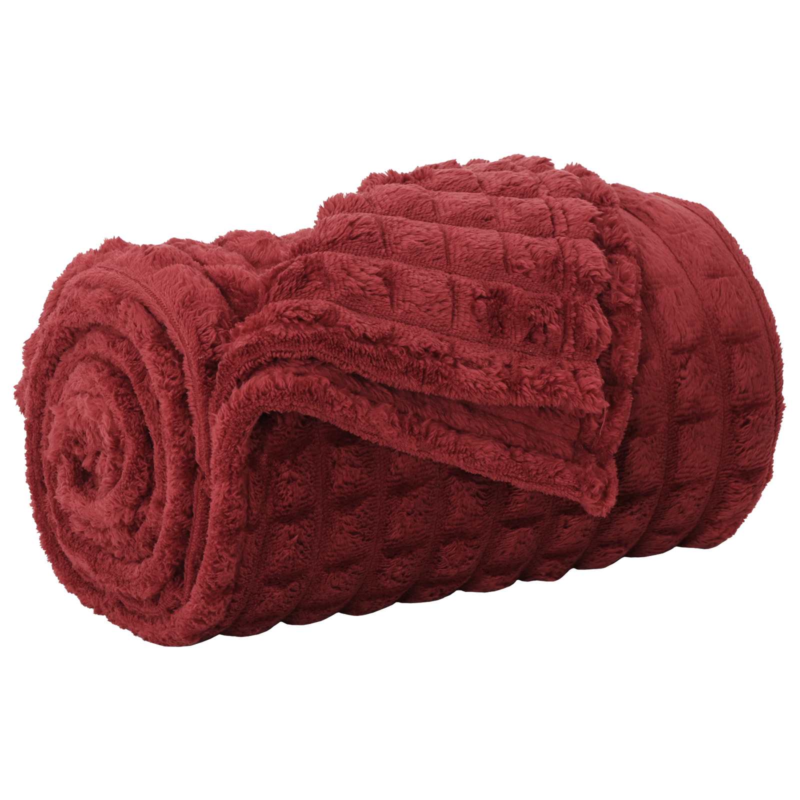 Coperta Rosso Bordeaux 150 x 130 cm 0.5 kg Panno
