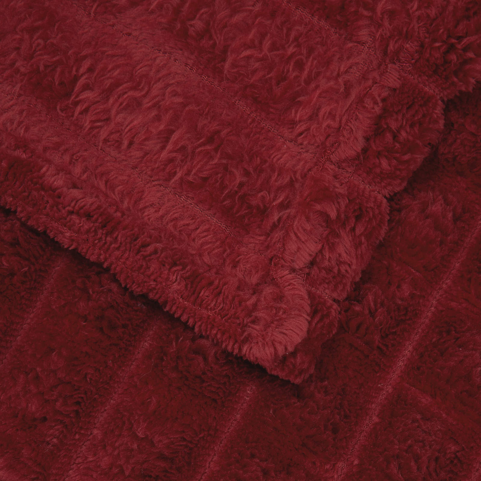 Coperta Rosso Bordeaux 150 x 130 cm 0.5 kg Panno