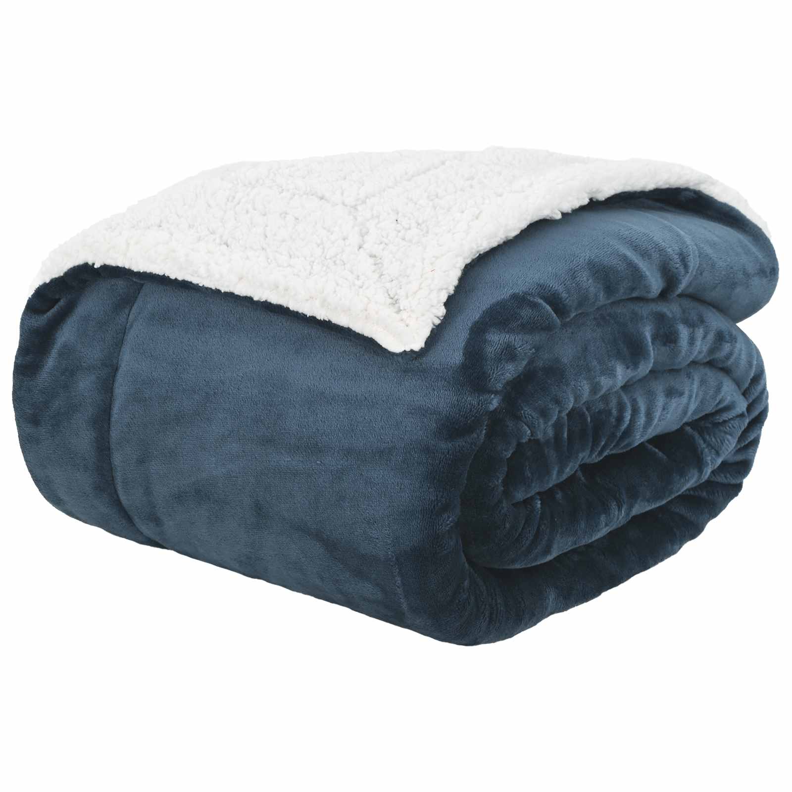 Coperta Blu navy 130 x 150 cm 1 kg Panno