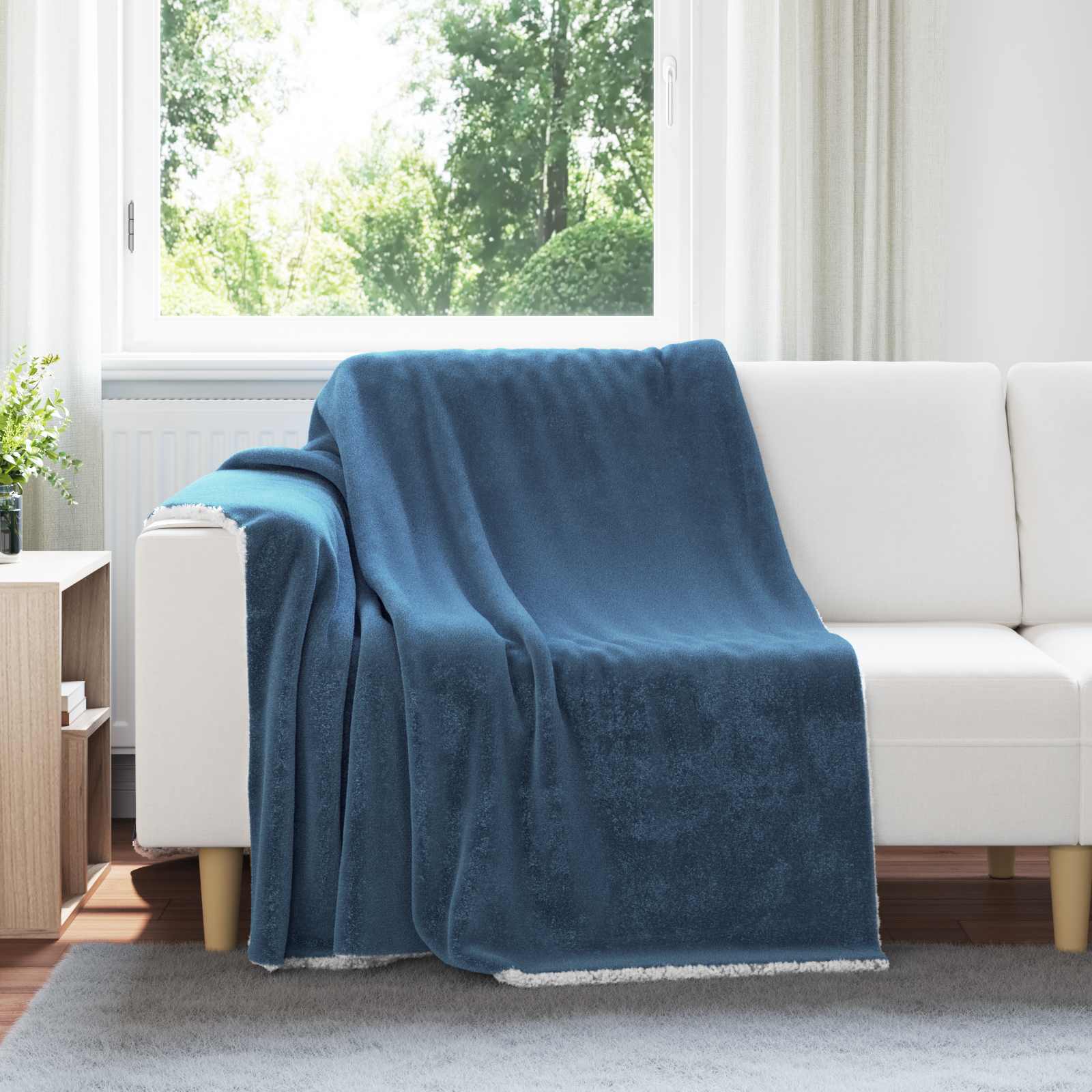 Coperta Blu navy 150 x 200 cm 1.64 kg Panno