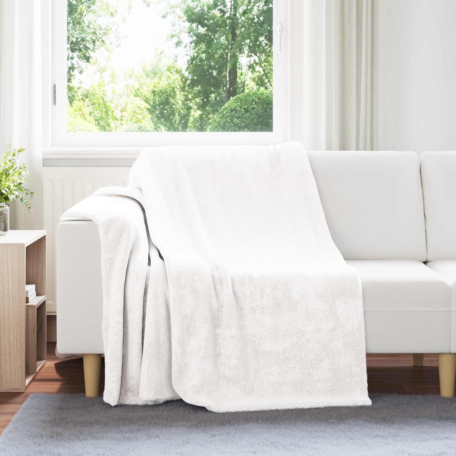 Coperta Bianco 150 x 200 cm 1.64 kg Panno