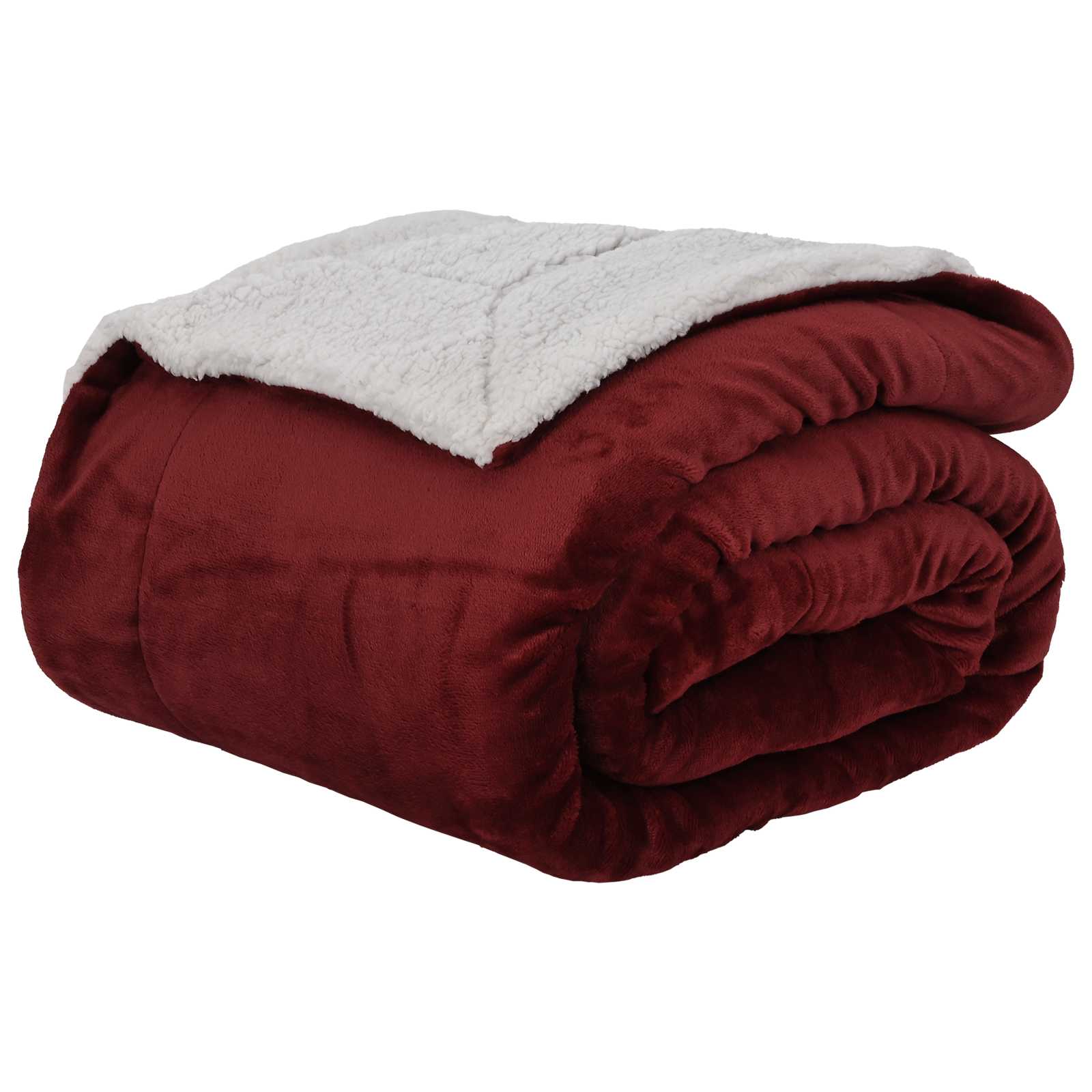 Coperta Rosso Bordeaux 220 x 240 cm 2.67 kg Panno
