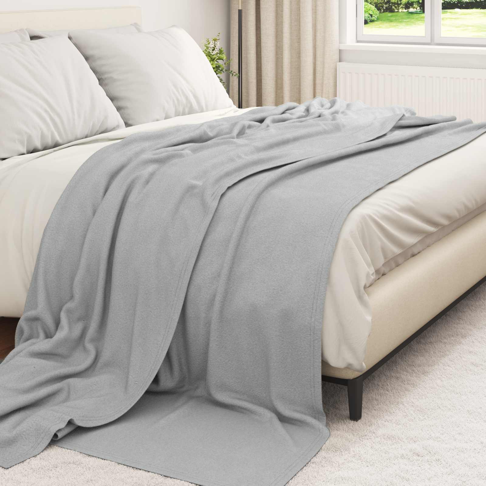 Coperta Grigio 270 x 240 cm 0.86 kg Panno