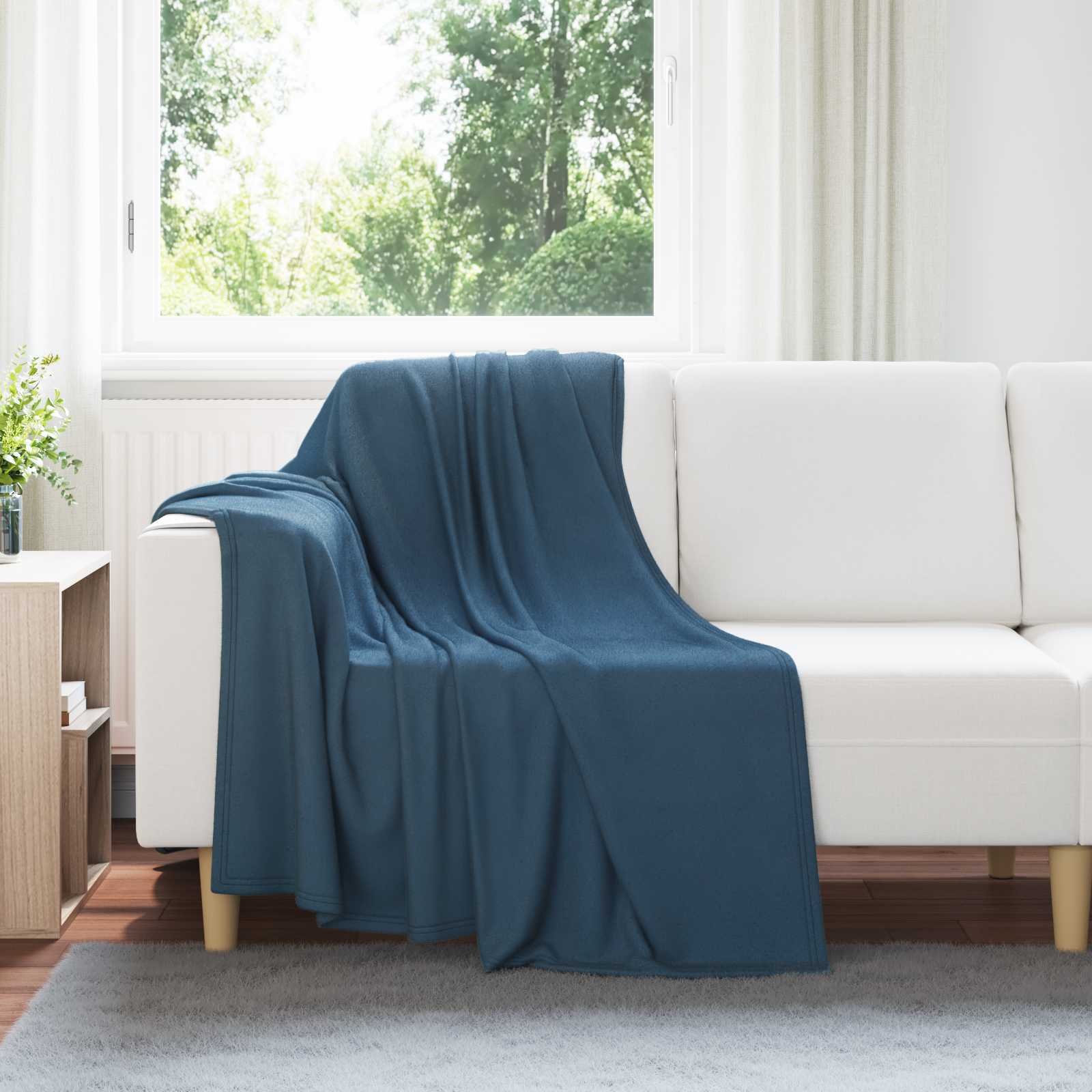 Coperta Blu navy 170 x 130 cm 0.31 kg Panno