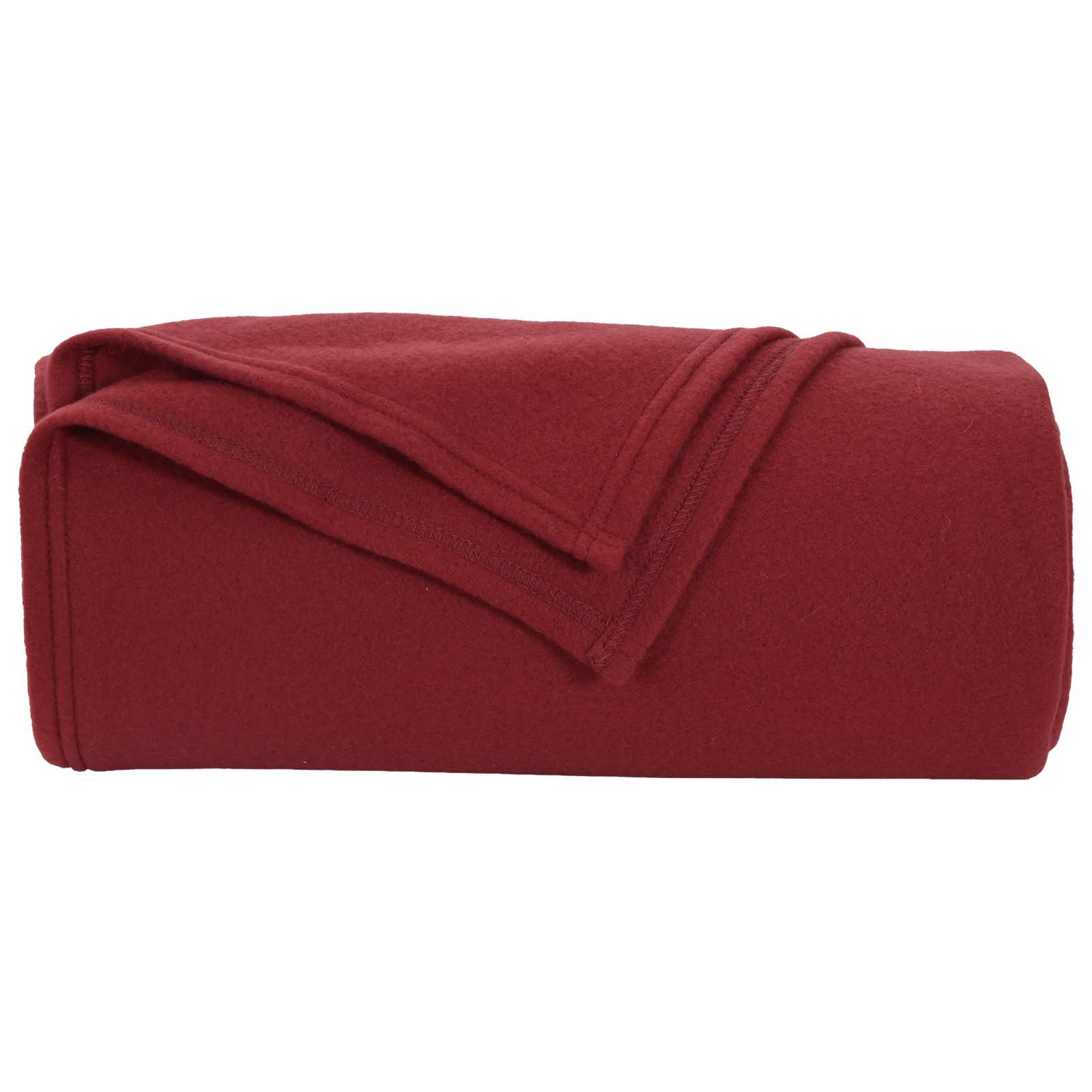 Coperta Rosso Bordeaux 200 x 150 cm 0.45 kg Panno