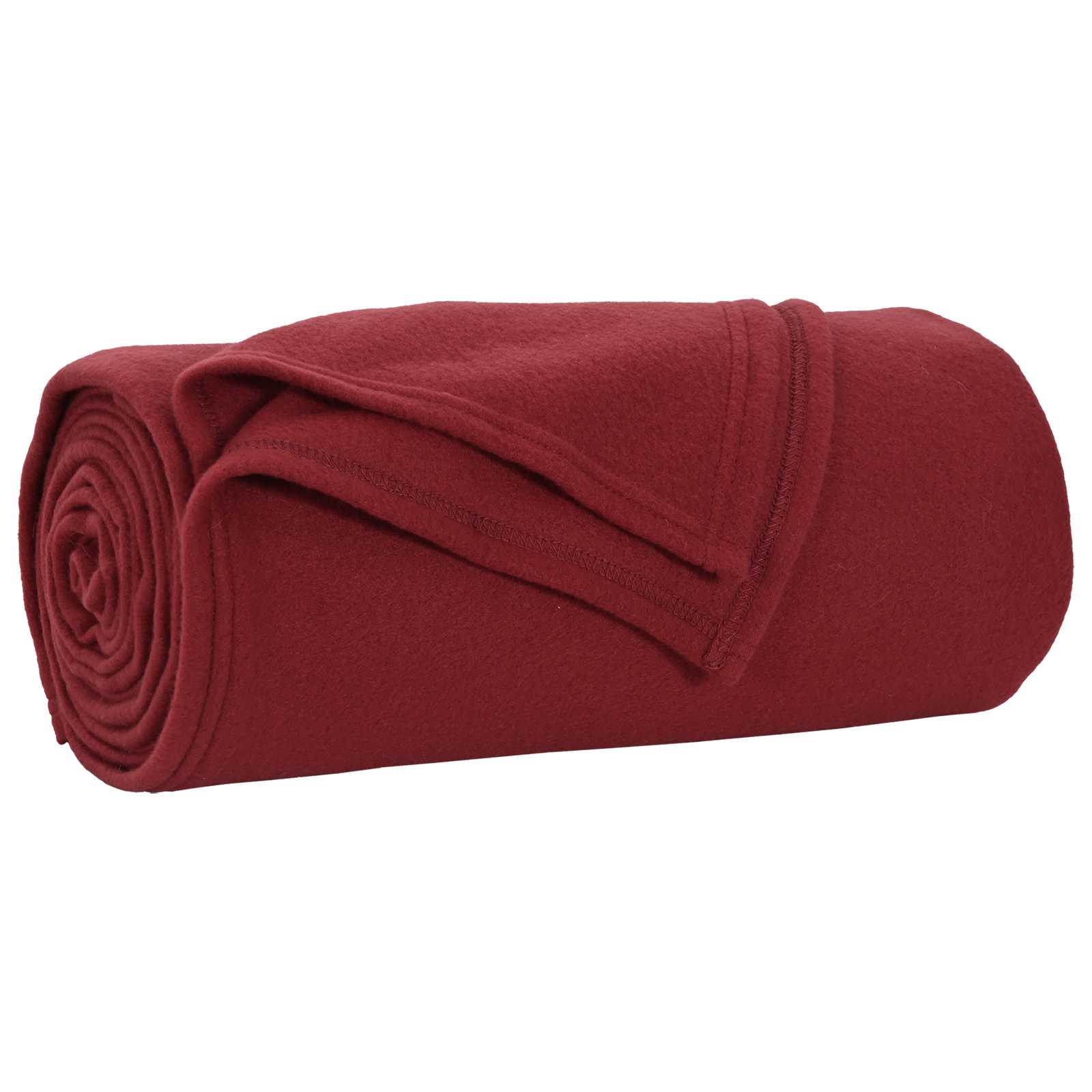 Coperta Rosso Bordeaux 240 x 220 cm 0.74 kg Panno