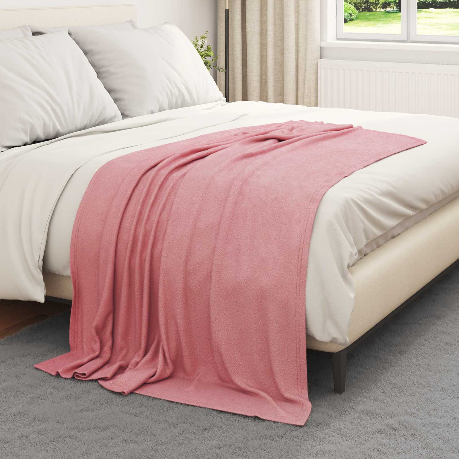 Coperta Rosa 170 x 130 cm 0.31 kg Panno