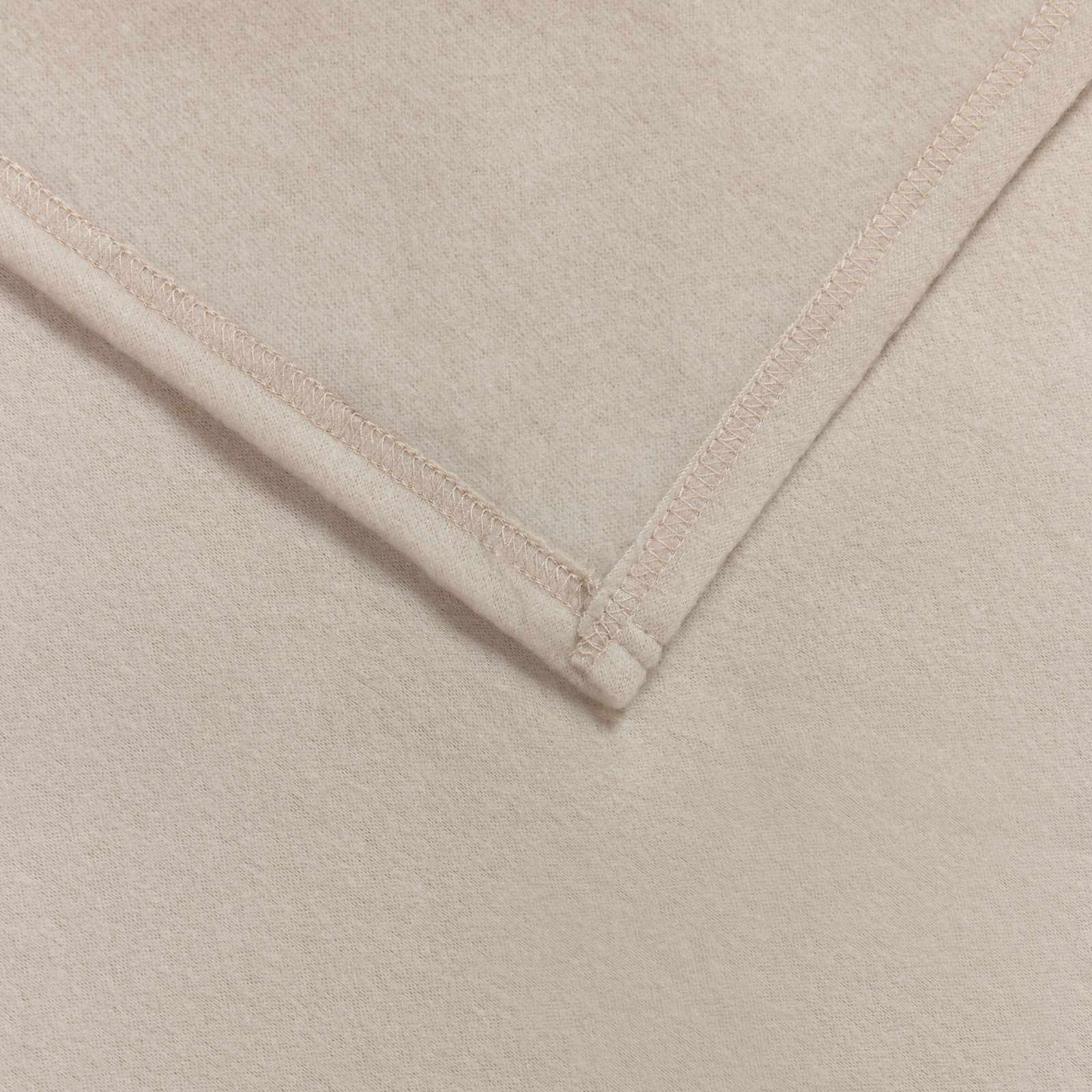Coperte da Pile 6 pz Beige 170 x 130 cm 1.86 kg Panno